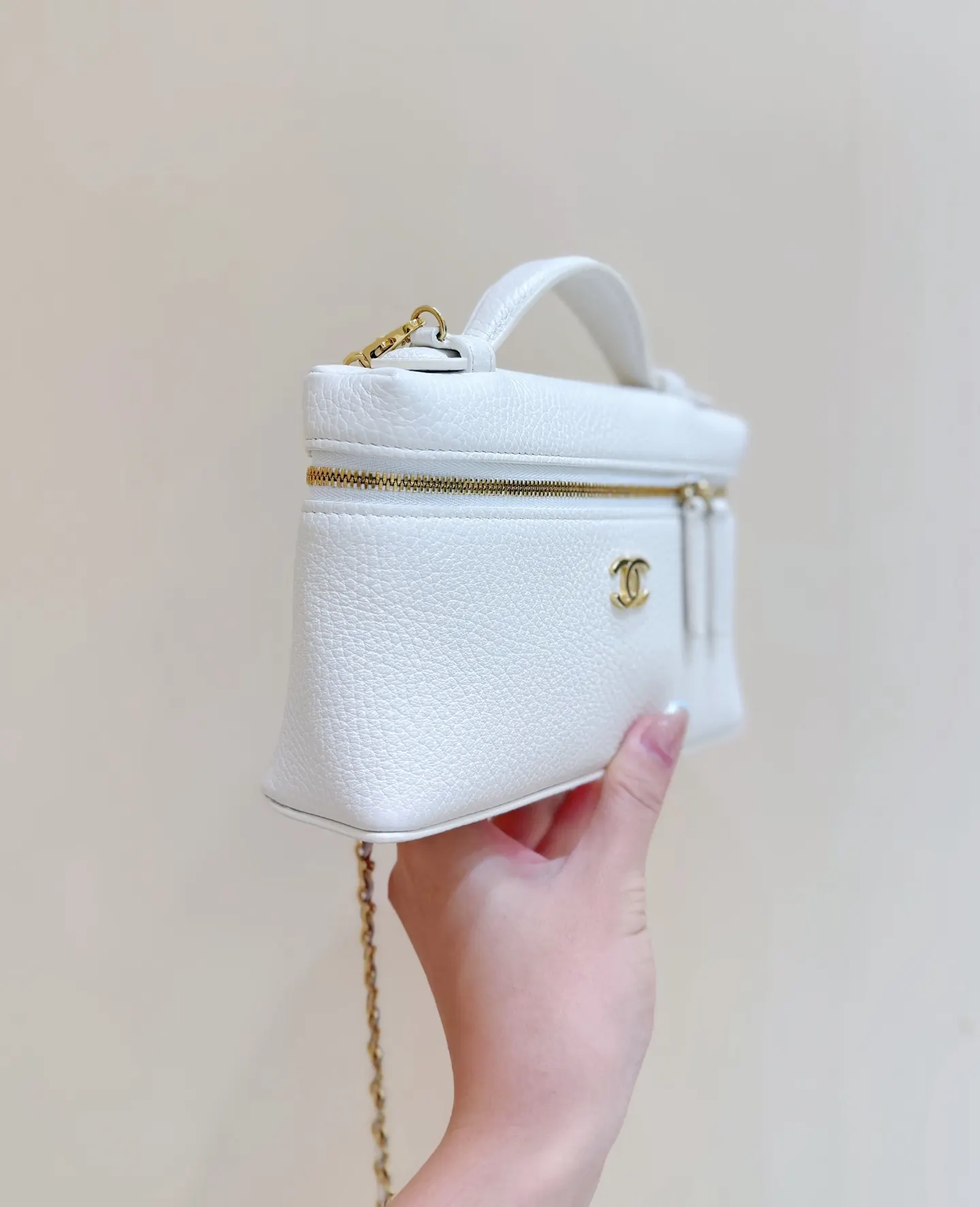 Cosmetic Pouch Premium Leather