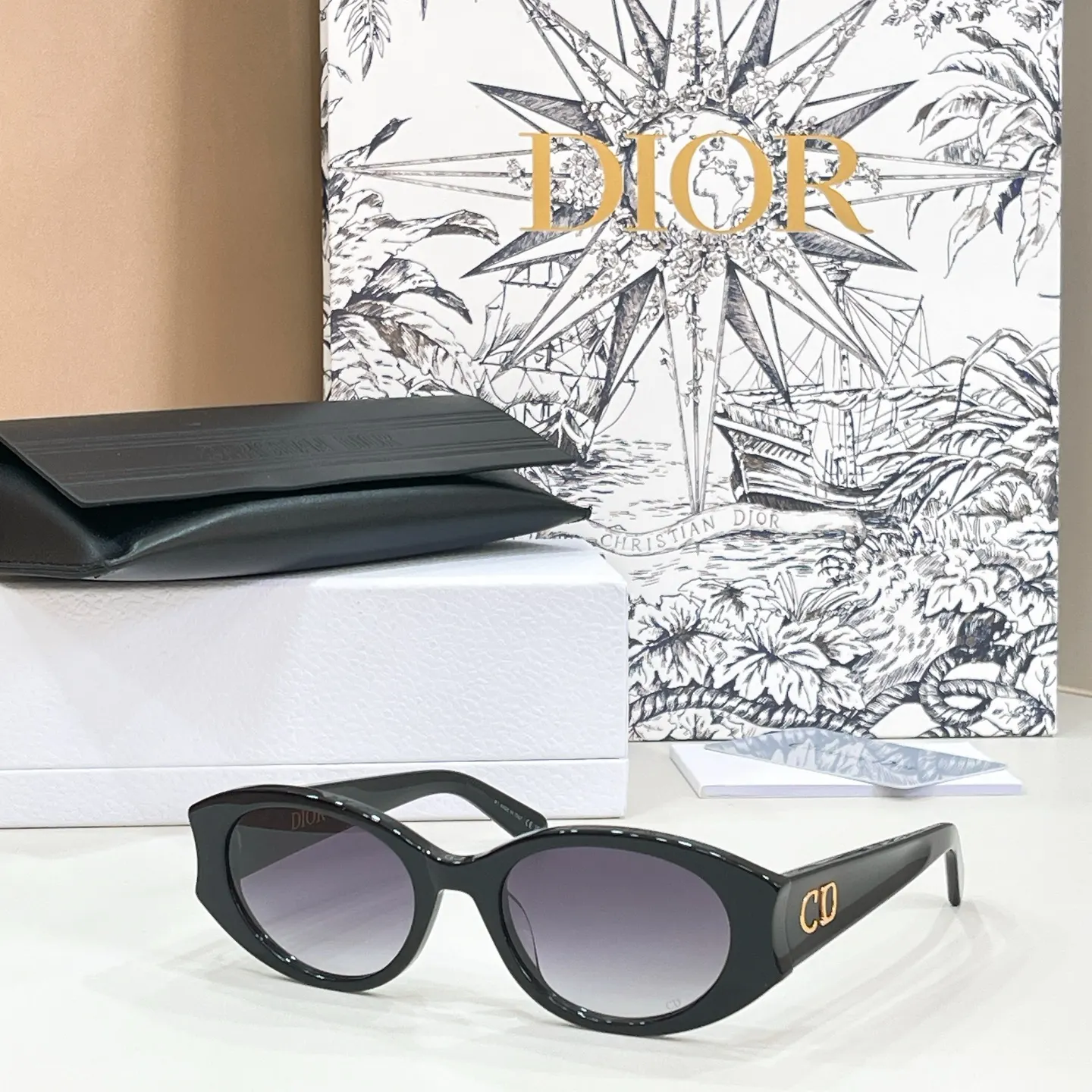 Dior 墨镜 時尚防晒 太陽鏡