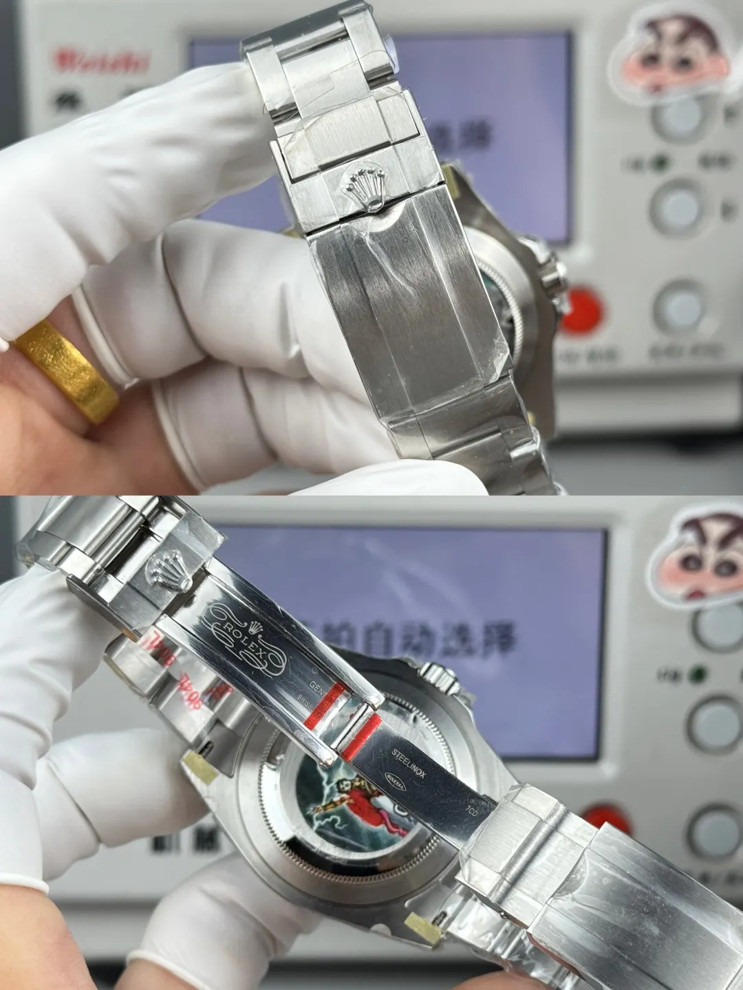 Rolex 包括劳力士独有的奔驰潜水指针 手錶 經典腕表款