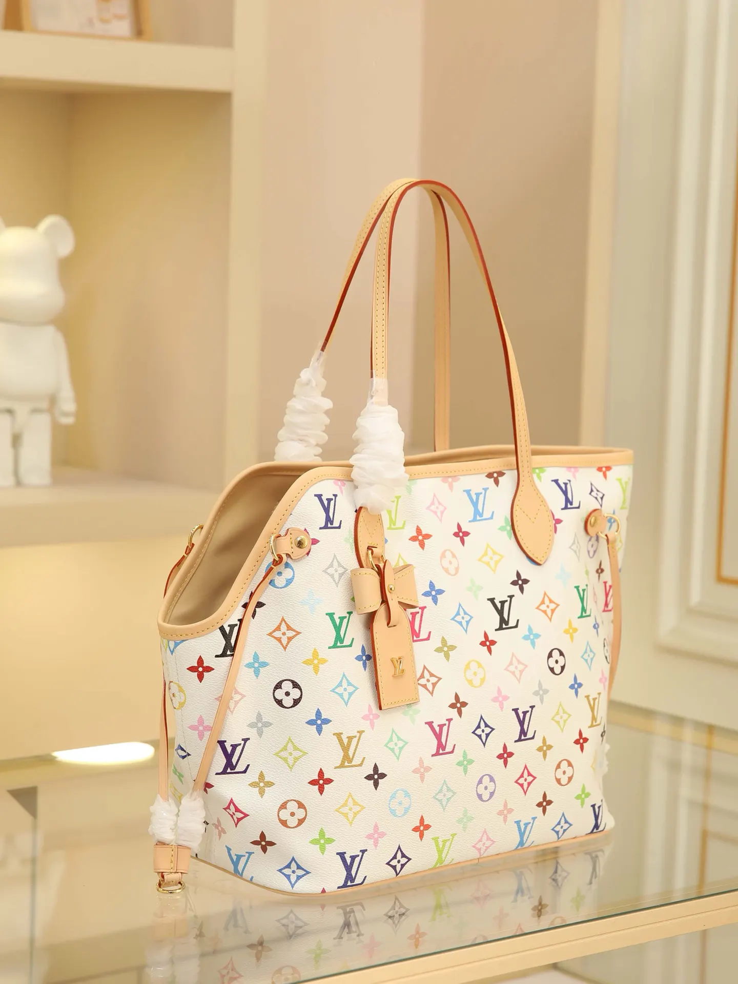 LV Neverfull 帆布 托特包 大容量托特款