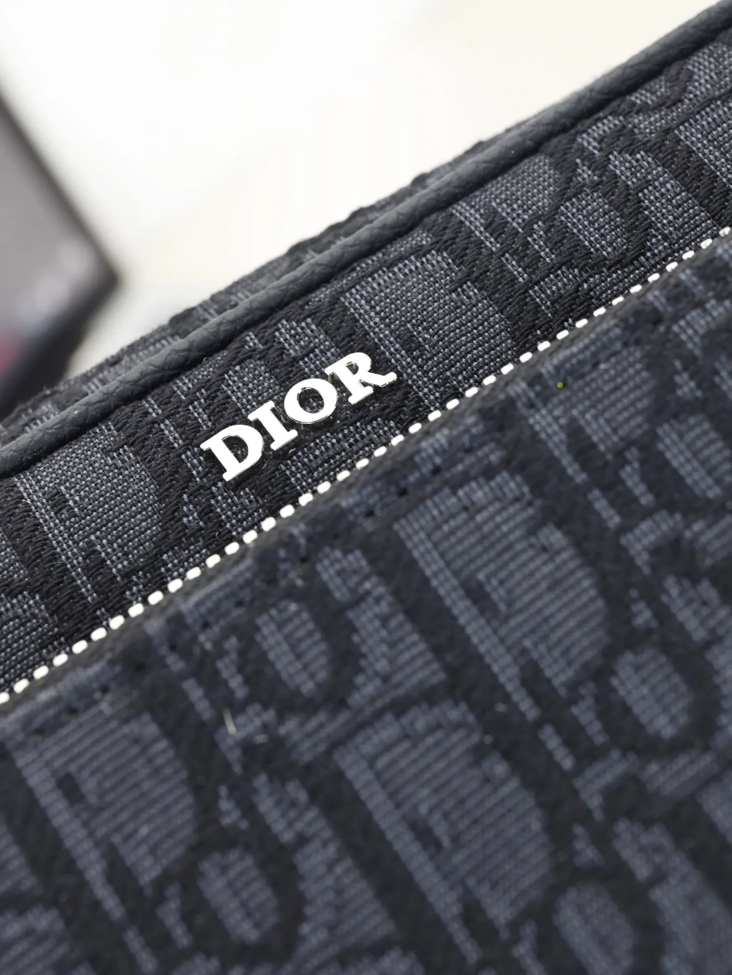 Dior 黑色 藍色 尼龍 手拿包 精致手拿款