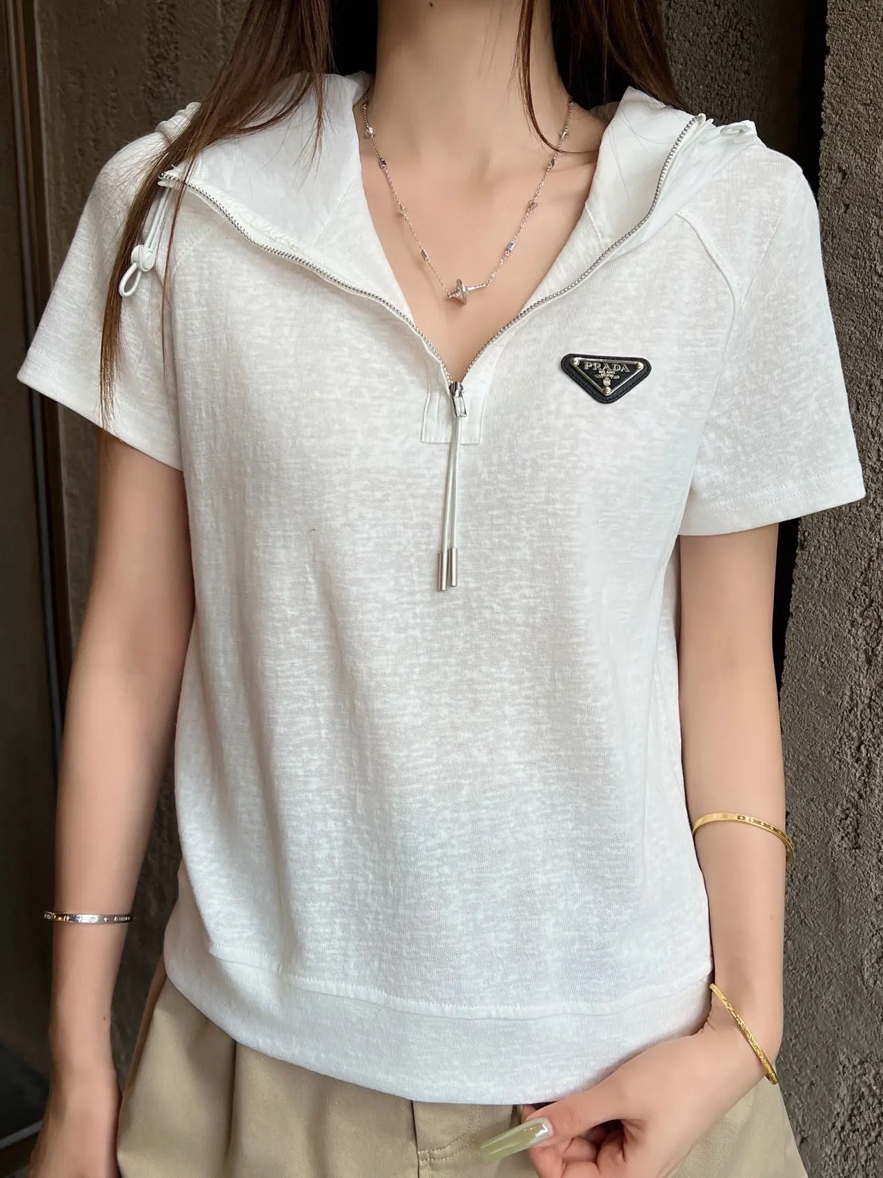 Prada Re-Nylon 三角标 帽子