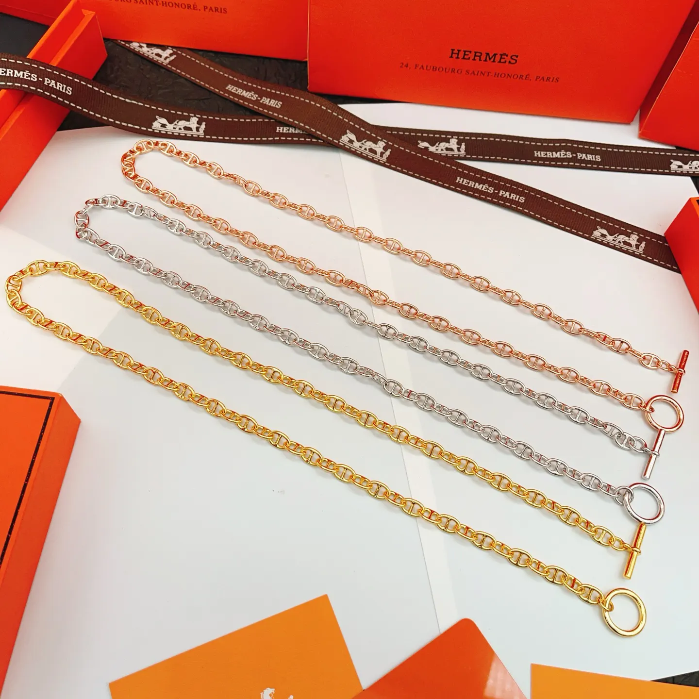 Hermès Roulis 银色 斜挎包
