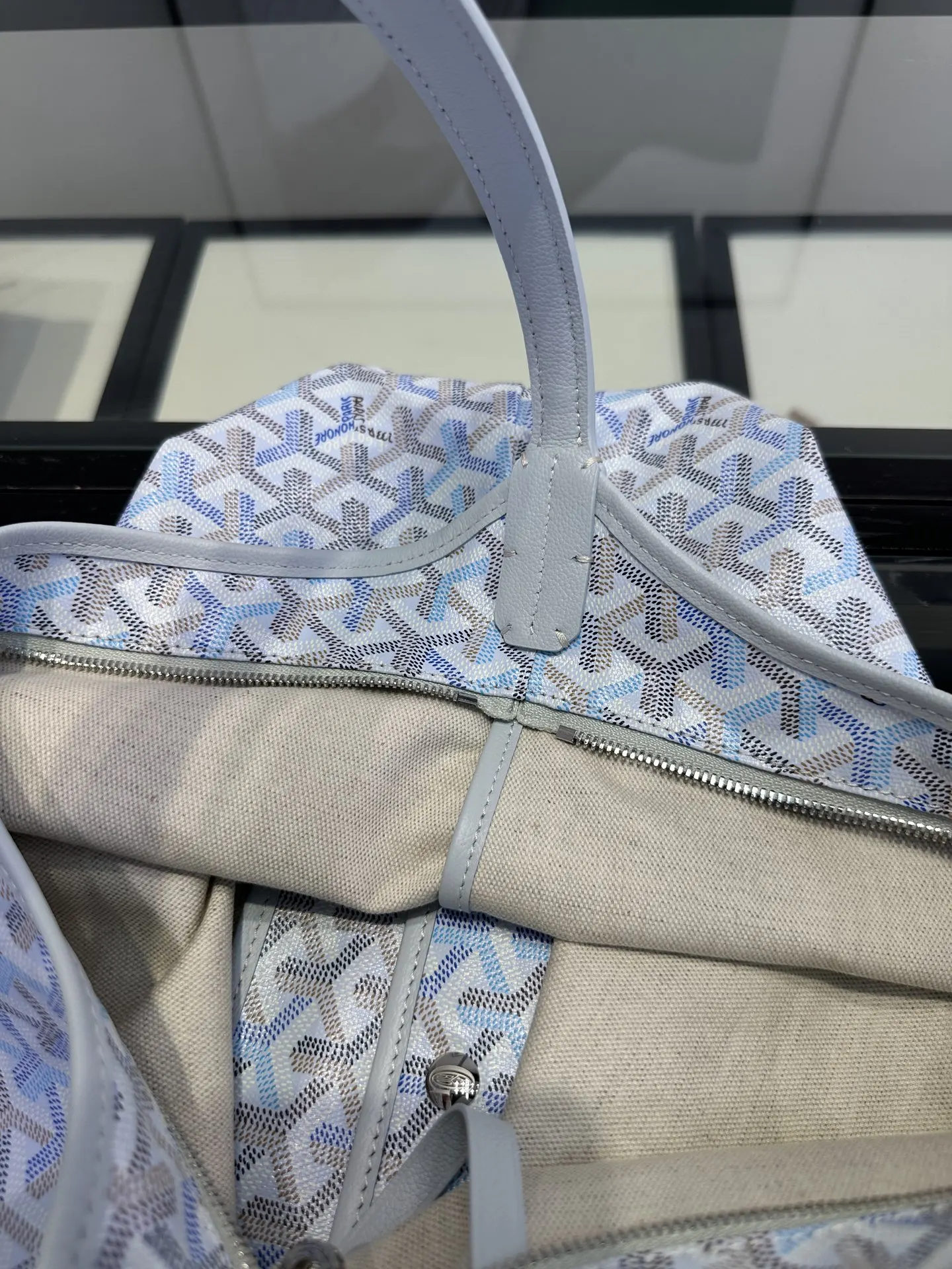 Goyard Hobo 老花 帆布 腋下包 复古腋下背款