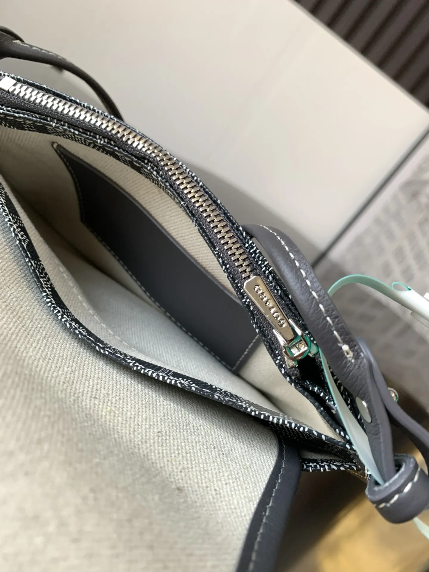 Goyard Gray Clutch Bag