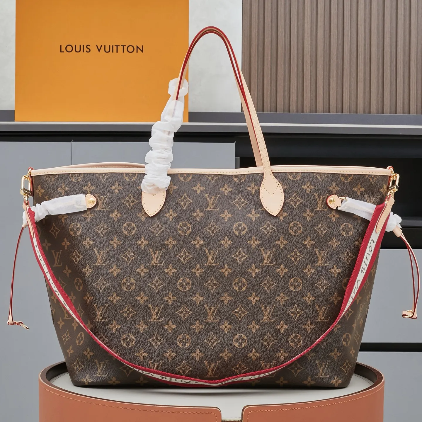 Neverfull 牛皮 收纳包 旅行收纳款