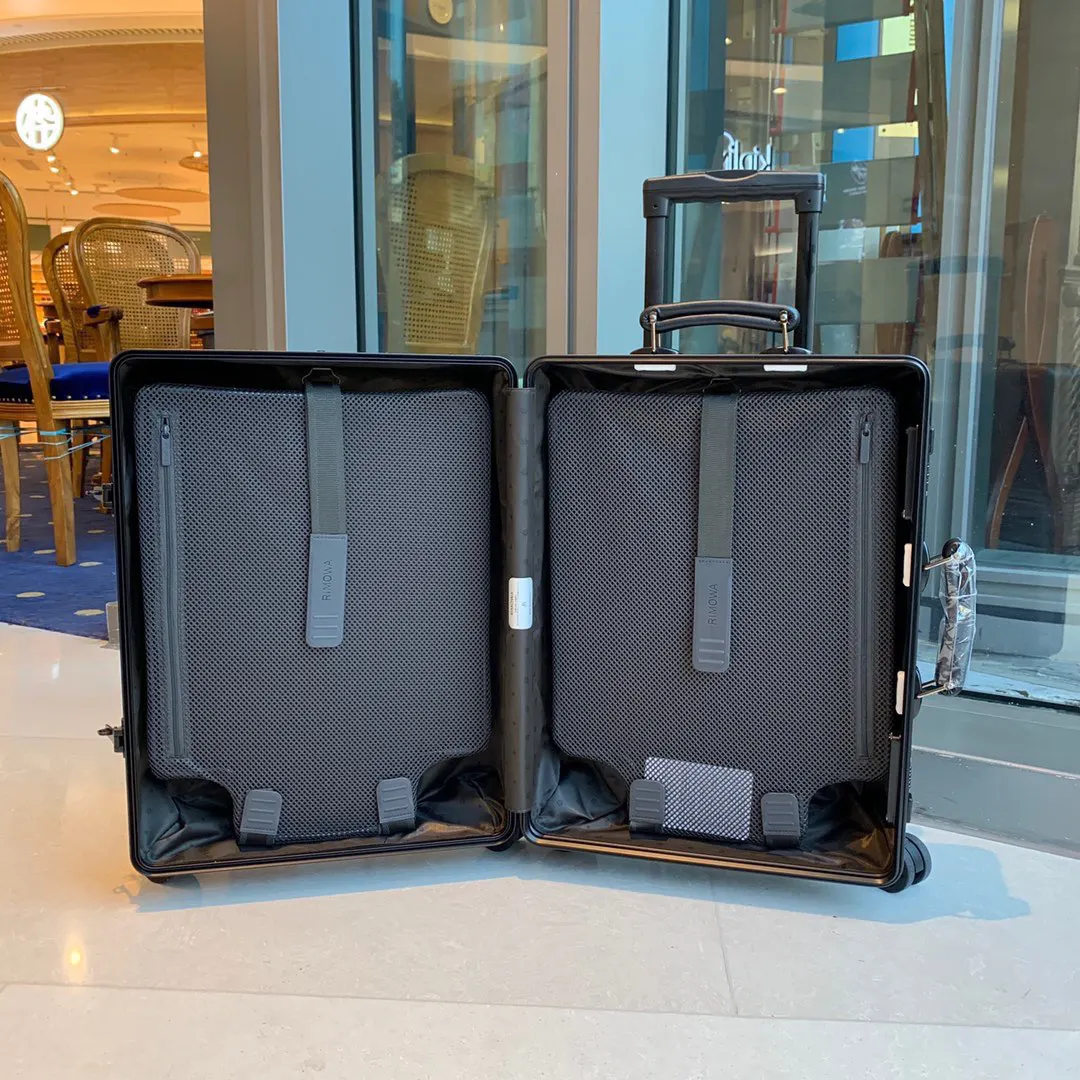 黑色 银色 复古版全铝镁合金 弹跳全铝拉杆 全新一体 行李箱 旅行拉杆款 轻便出行款