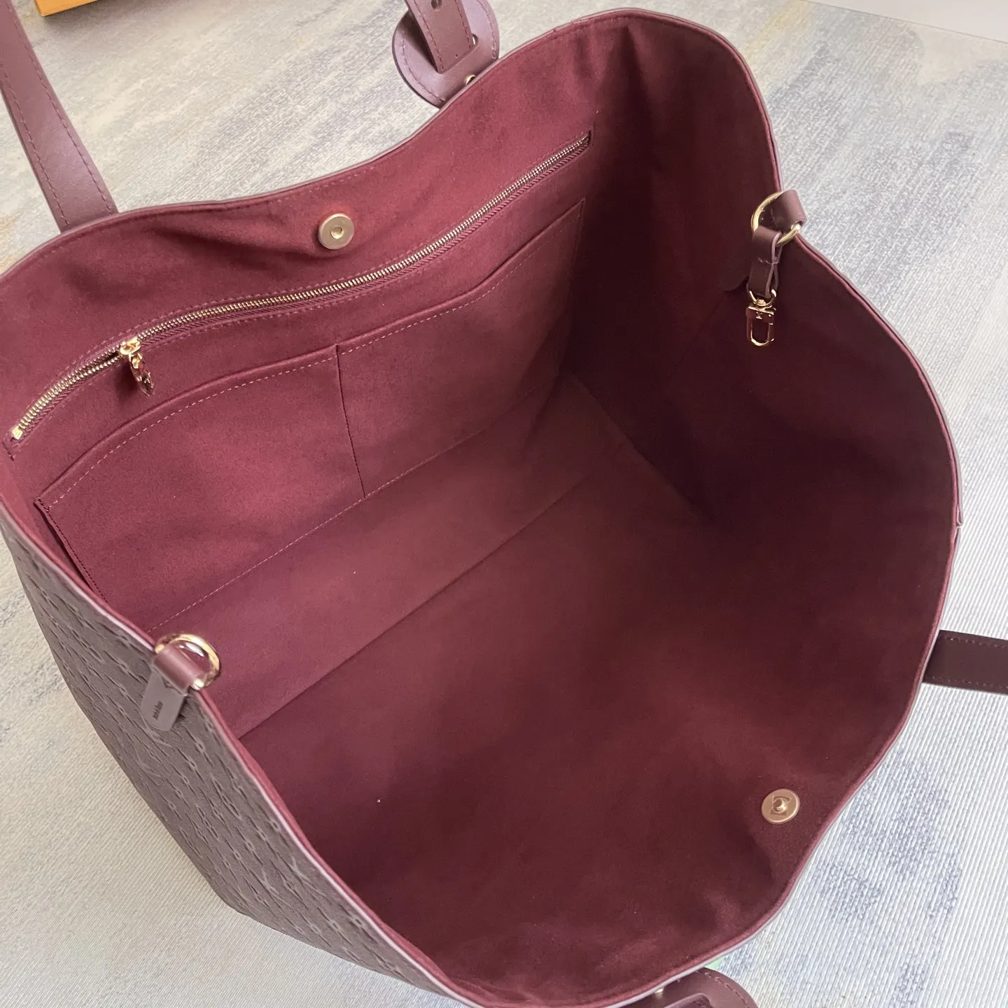 Black Tote Bag Leather