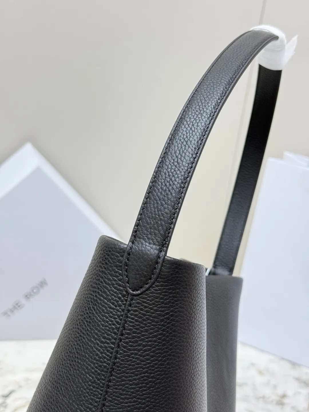 Black Tote Bag Leather