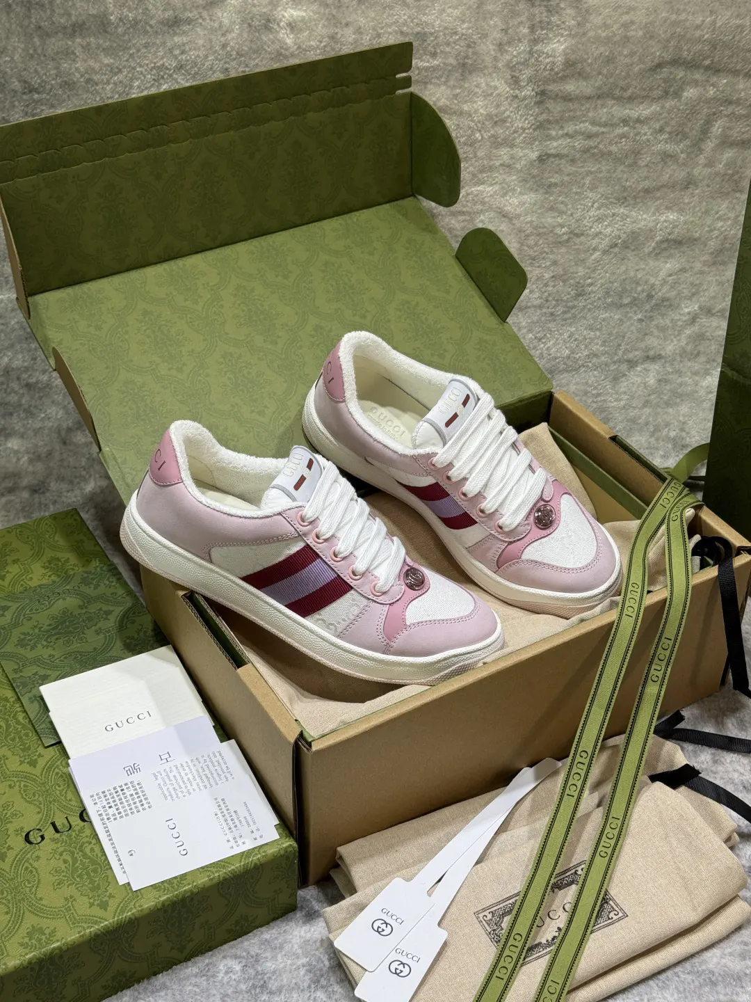 Gucci Logo休闲运动鞋 百搭款