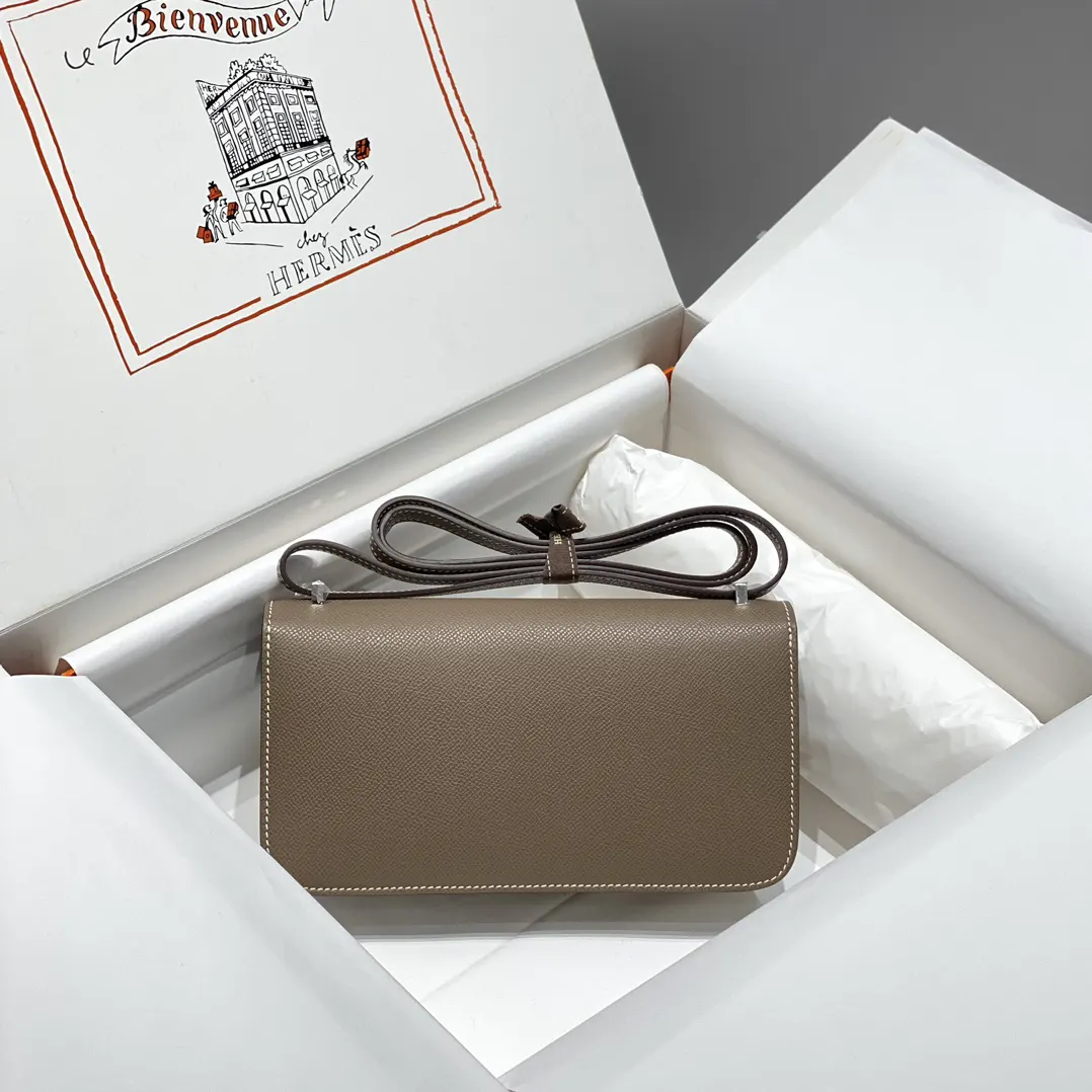 Hermès Constance Epsom掌纹牛皮 斜挎包 24cm