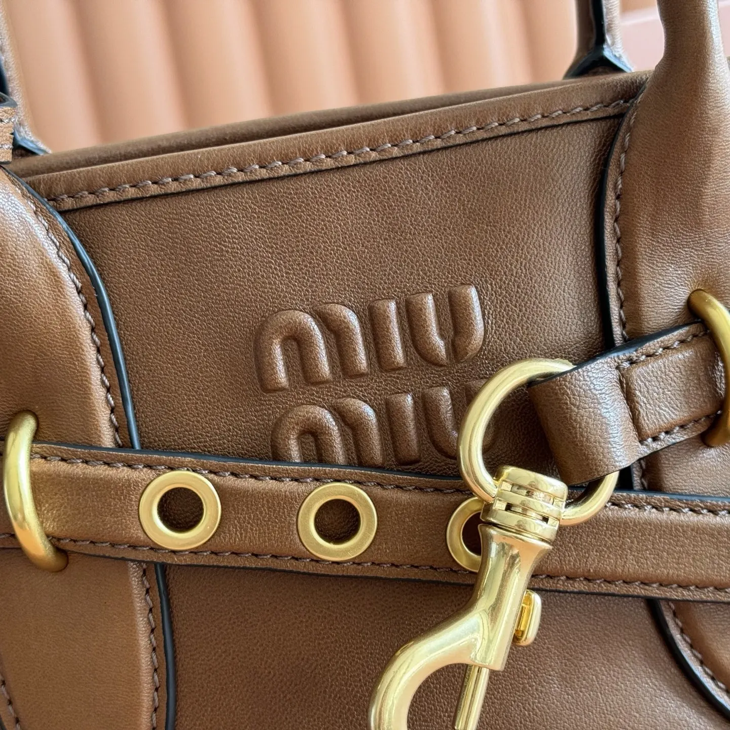 Gold Shoulder Bag