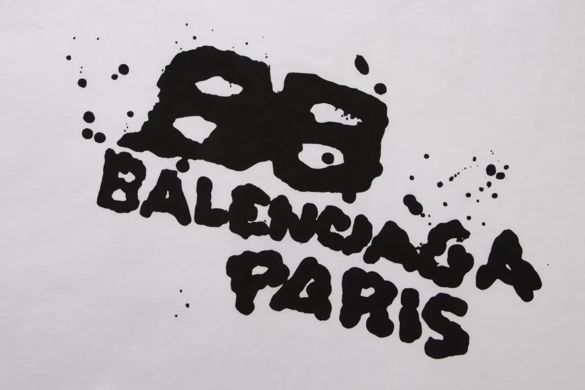 Balenciaga Logo Short Sleeve T-Shirt Street