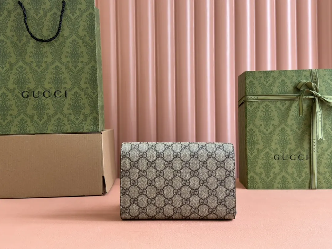 Gucci 牛皮 鏈條包 精致鏈條款