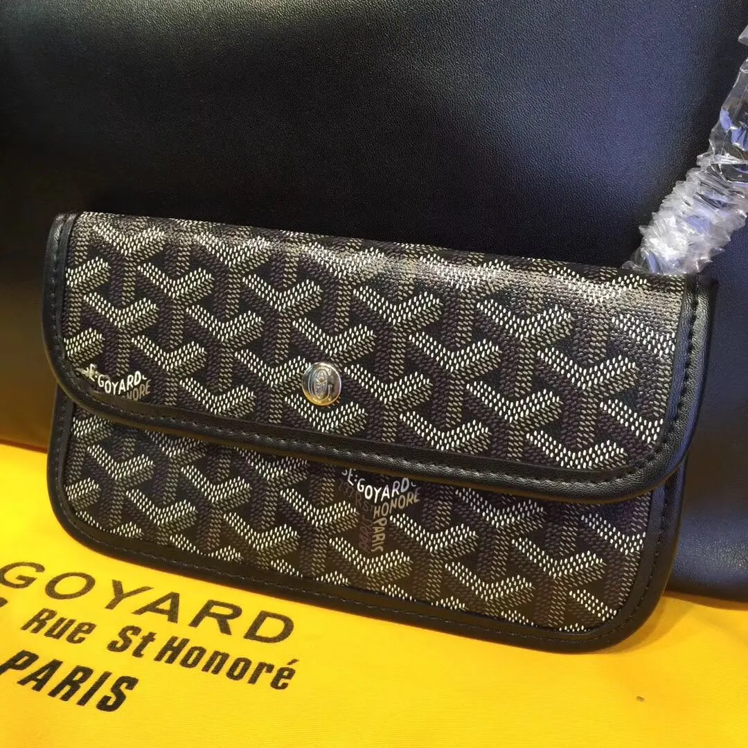 Goyard 戈雅 双面可用 充满法式优雅 订制Y字母涂鸦料 皮轻 托特包 大容量托特款