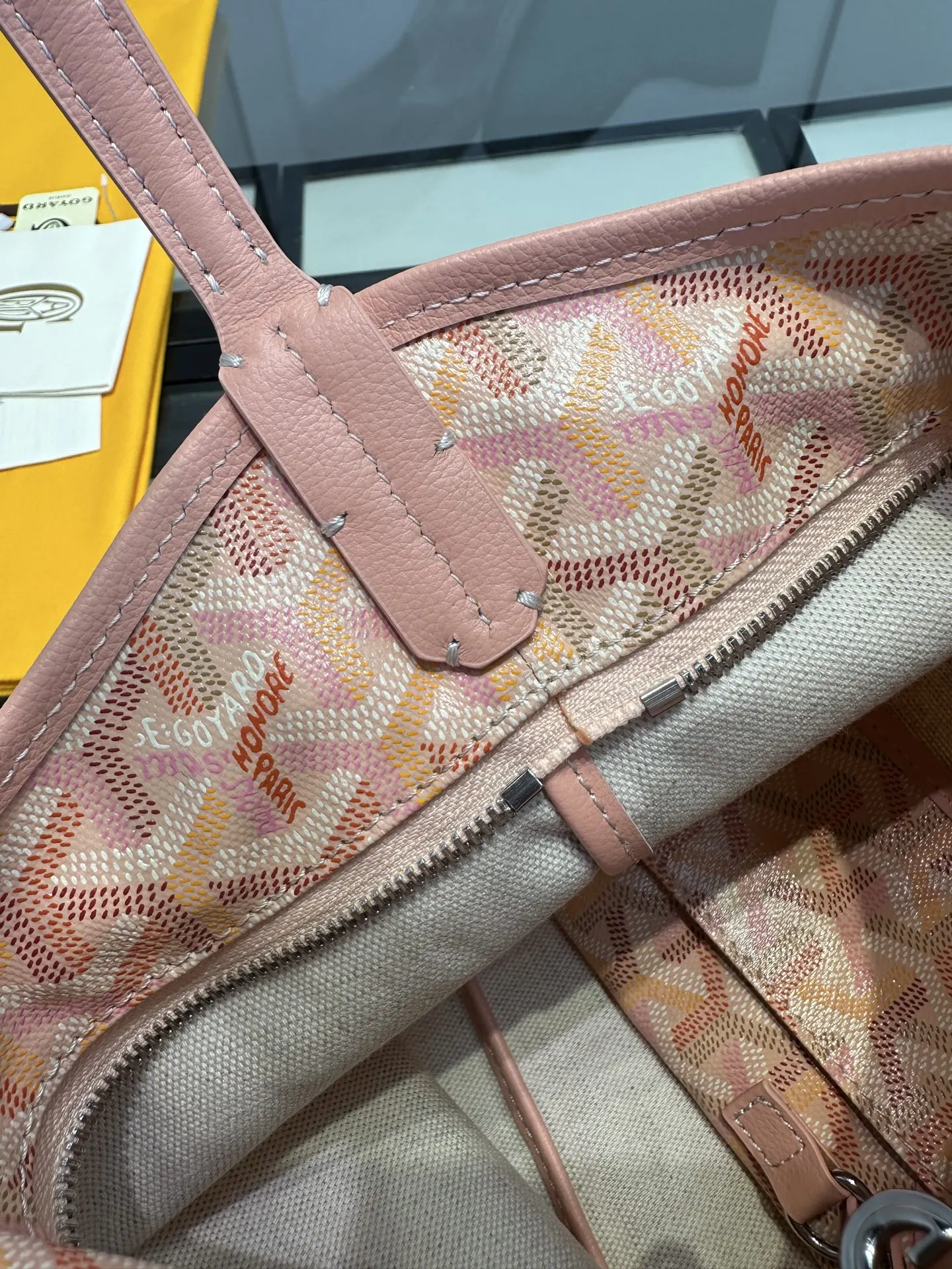 Goyard Hobo 戈雅 迷你hobo 腋下包 樱花粉 四季炫彩 托特包 大容量托特款