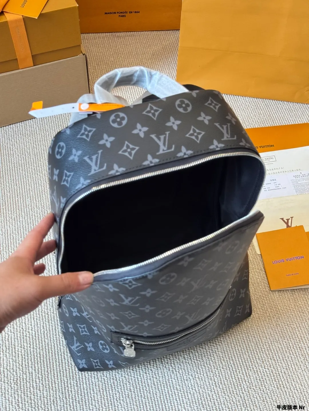 LV 老花 牛皮 高顔値雙肩包 Josh雙肩包 百 实用雙肩款