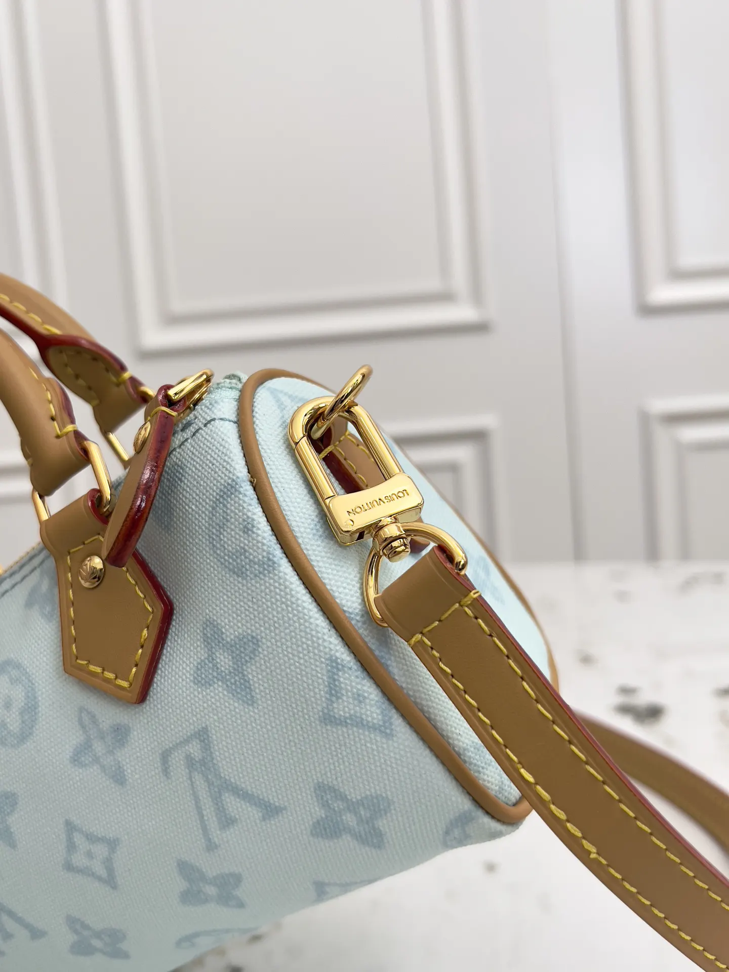 Louis Vuitton Speedy 棕色 Monogram 手提包