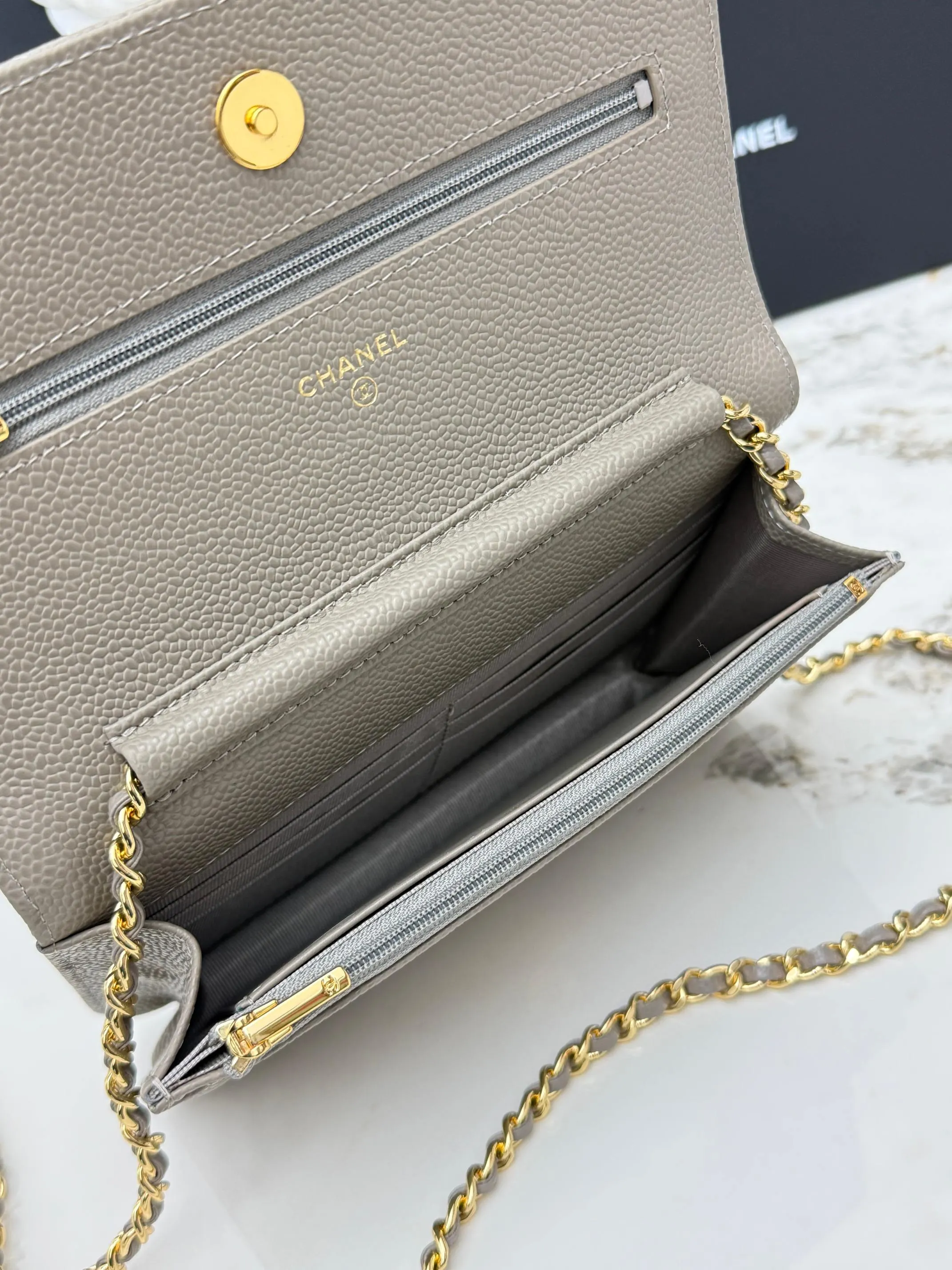 Chanel Chain Bag Leather