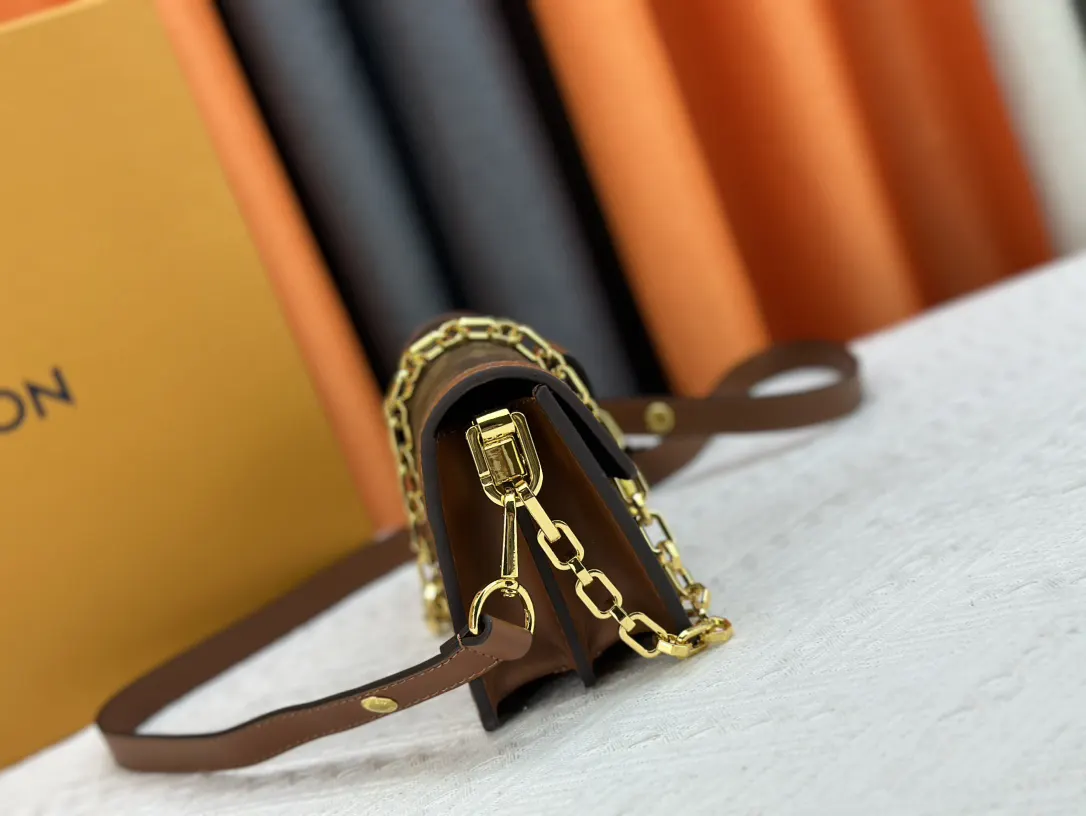 LV 帆布 鏈條包 精致鏈條款