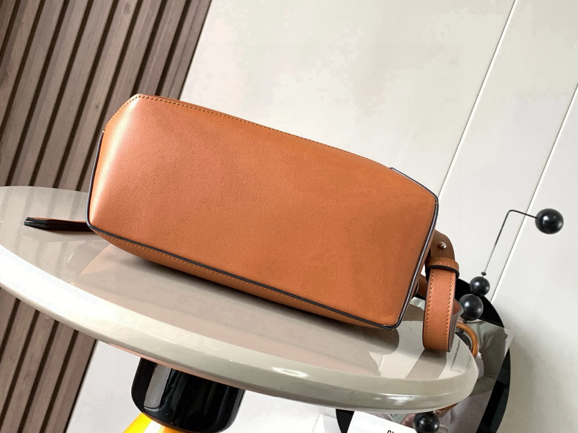 Brown Clutch Bag Leather