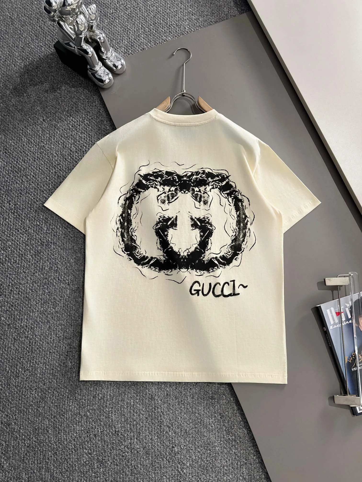 Gucci Logo印花短袖T恤