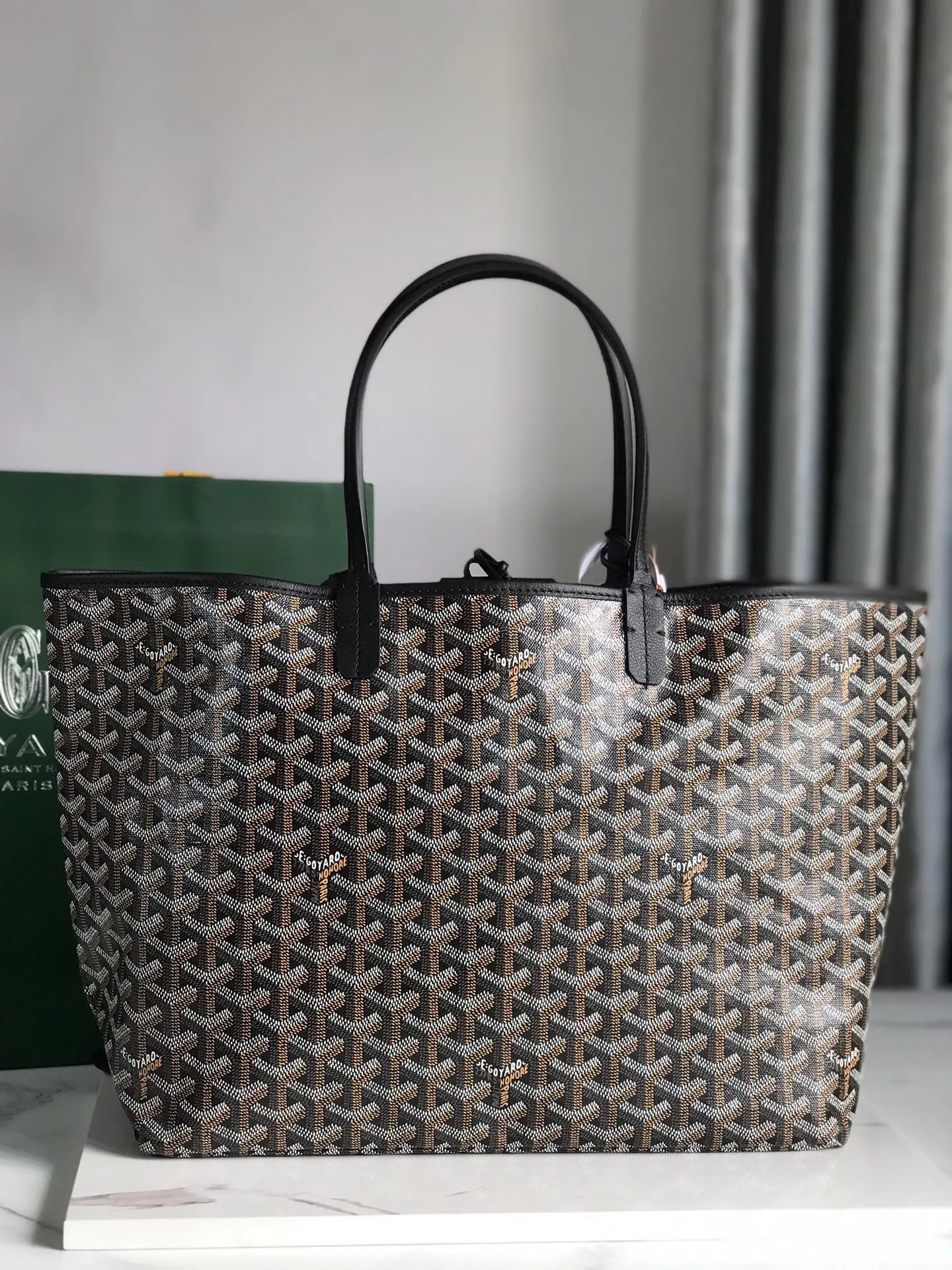 Goyard 黑色 托特包 大容量托特款