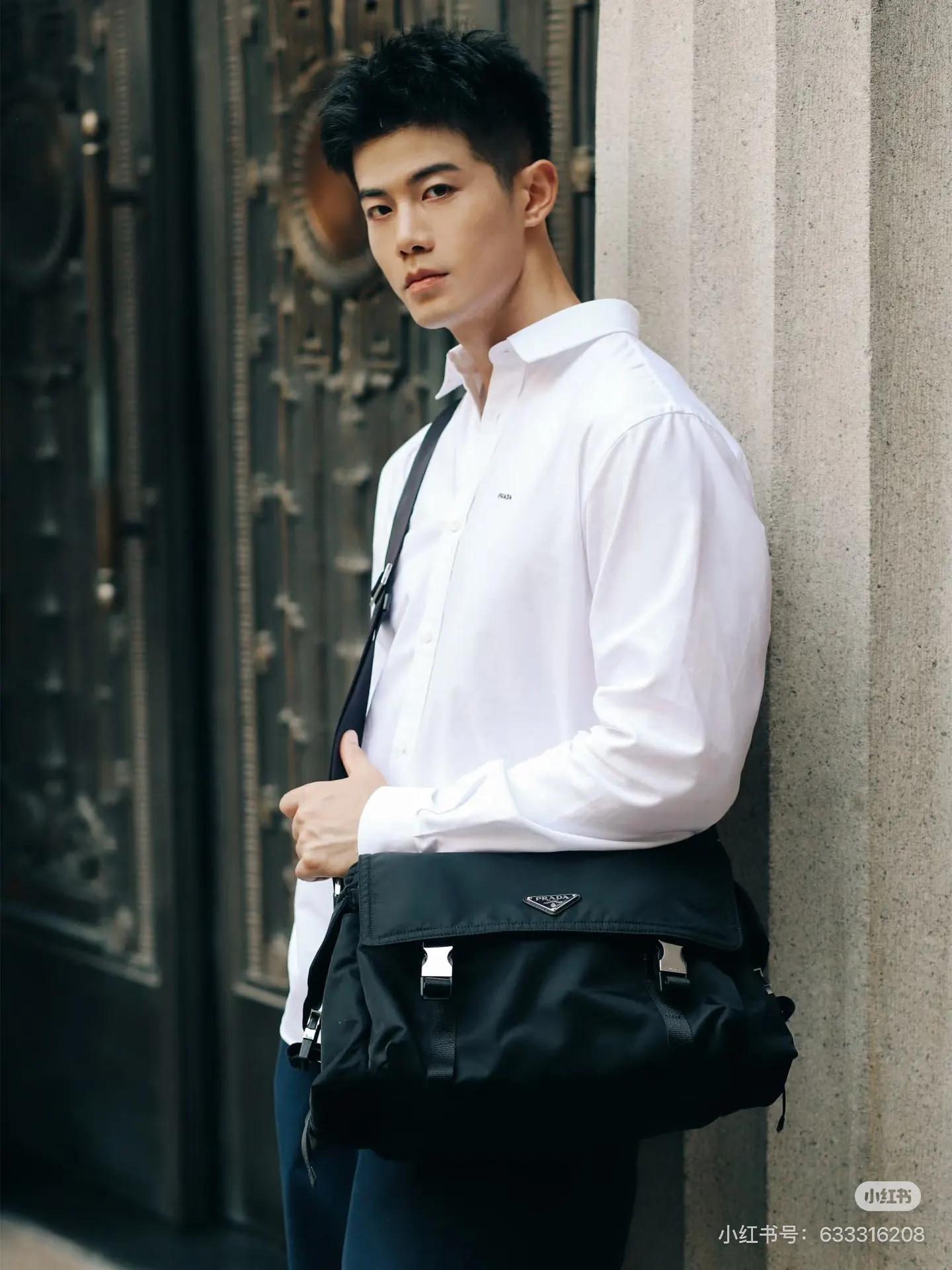 Prada Re-Nylon 三角標 斜背包