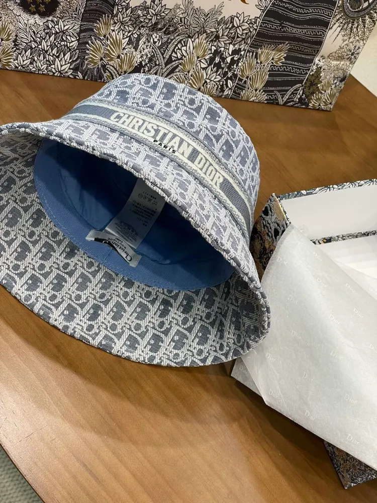 Dior Oblique 灰色帽子 精致配饰