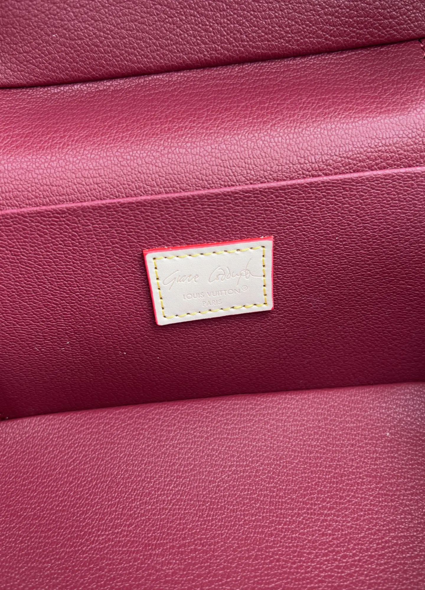 LV 金色 帆布 化妆包 便携收纳款