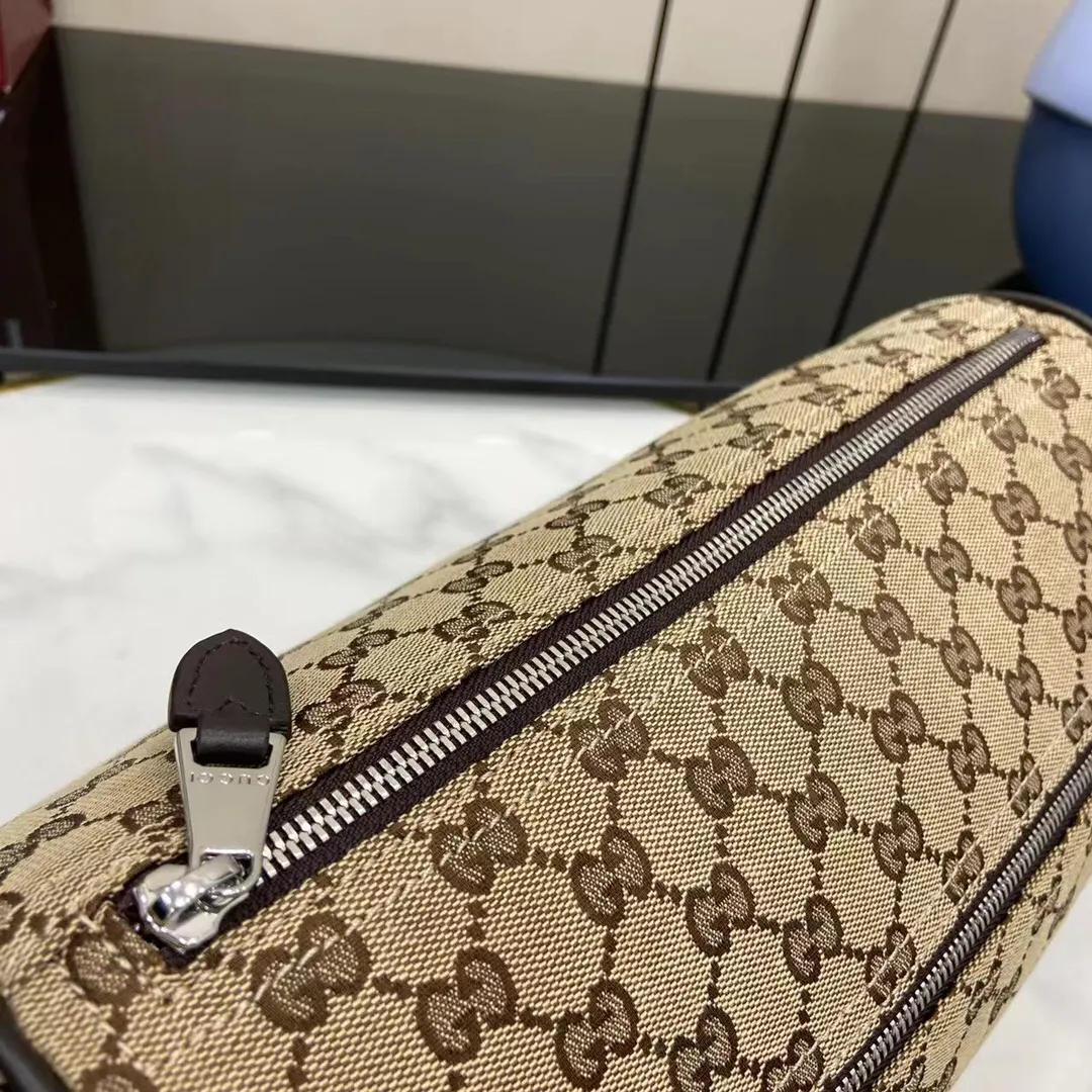 Brown Fashion Item Travel Canvas