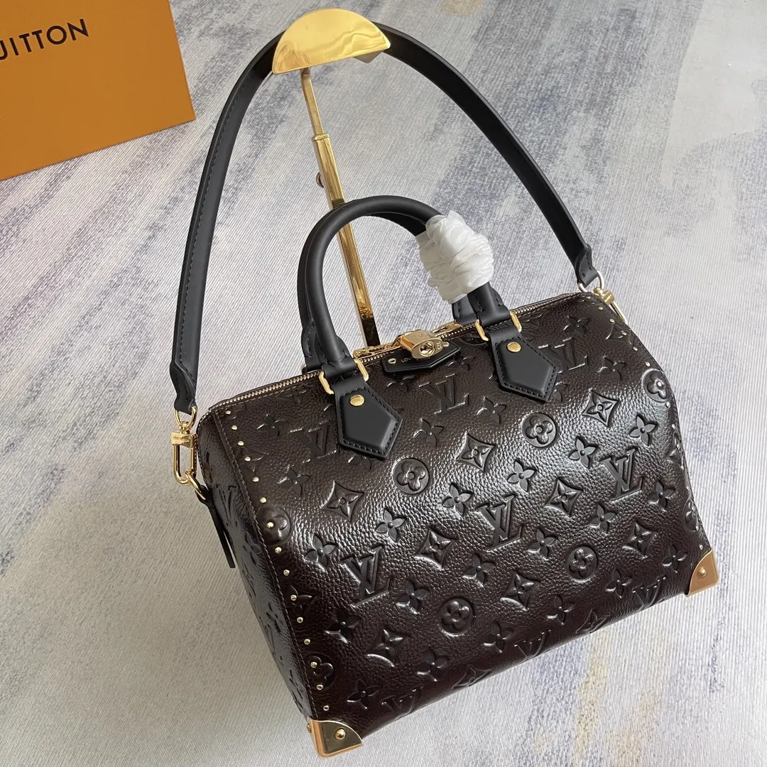 LV Speedy 牛皮 收納包 旅行收納款