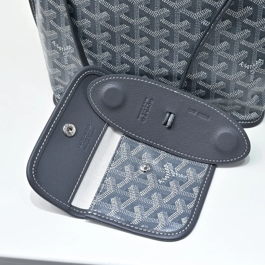 Goyard 牛皮 高 戈雅双面mini 王菲同款购物袋 头层牛皮 托特包 大容量托特款