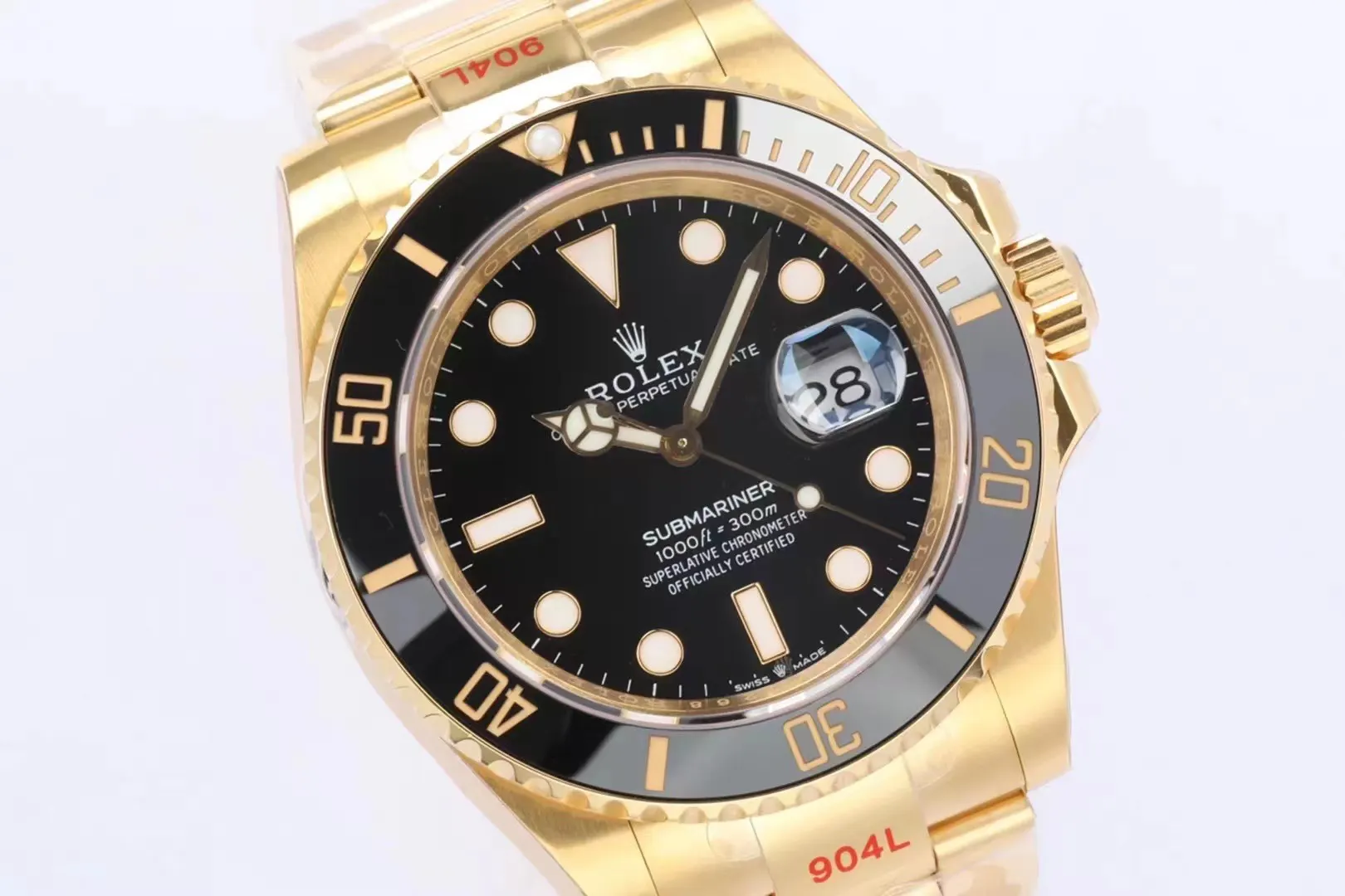 Rolex 藍色 金色 ⃣ 与 一致厚度 表径 手錶 經典腕表款