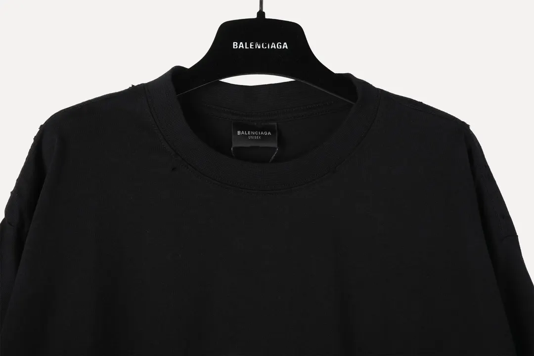 Balenciaga Logo Short Sleeve T-Shirt Street