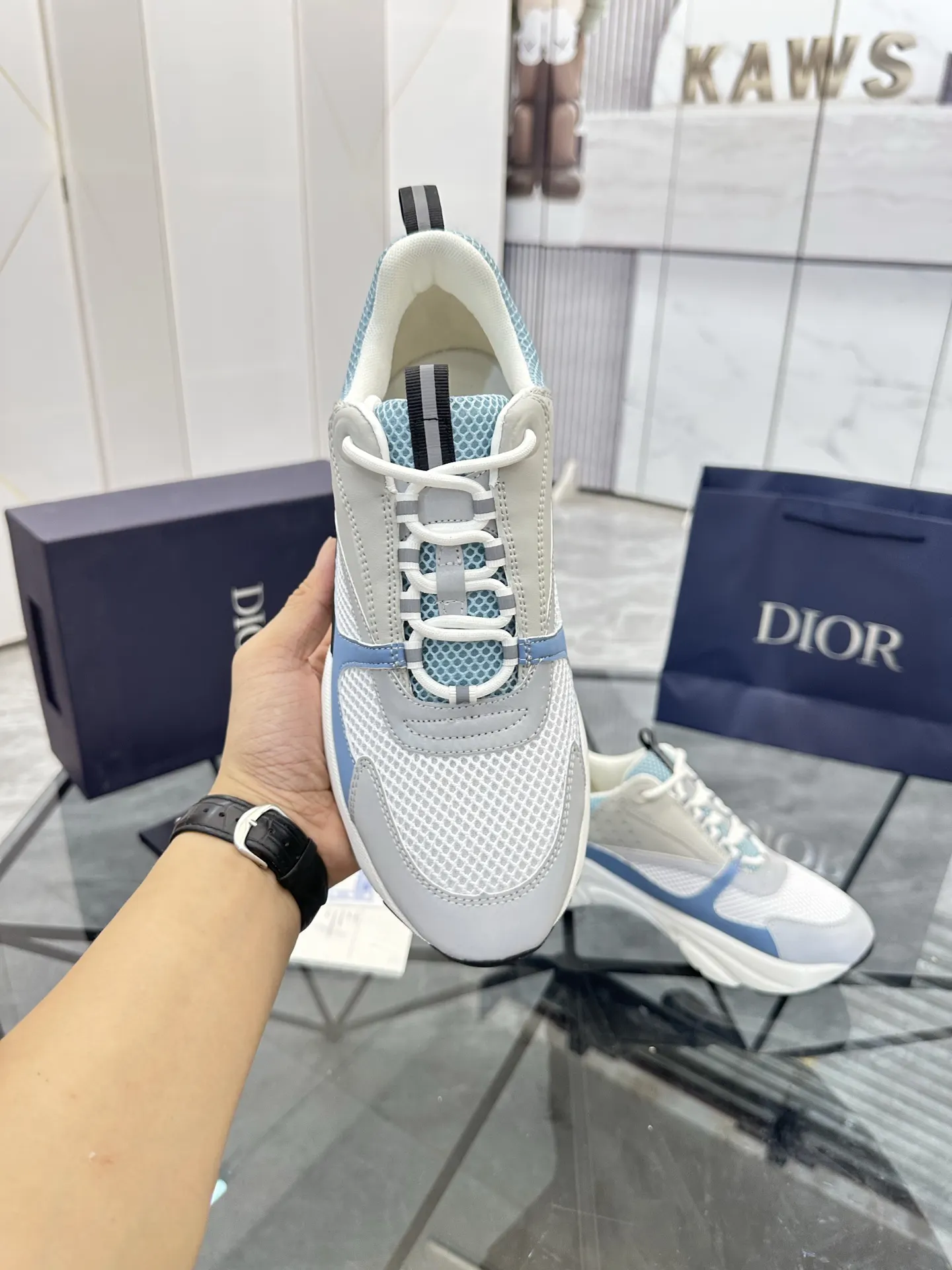 Dior B22 Cowhide Shoes Comfortable And Sneakers Image 5 Dior B22 Cowhide Shoes Comfortable And Sneakers Image 5