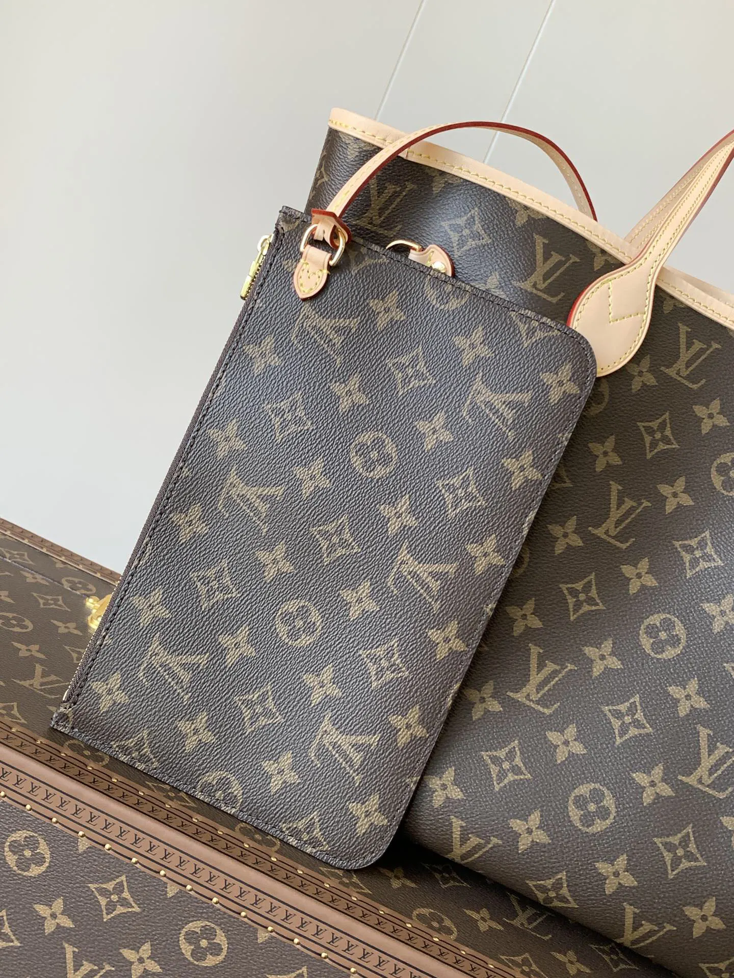 Neverfull 牛皮 托特包 大容量托特款