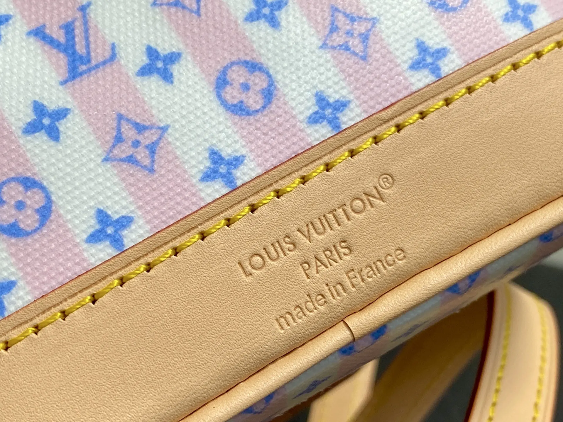 LV 粉色 帆布 鏈條包 精致鏈條款