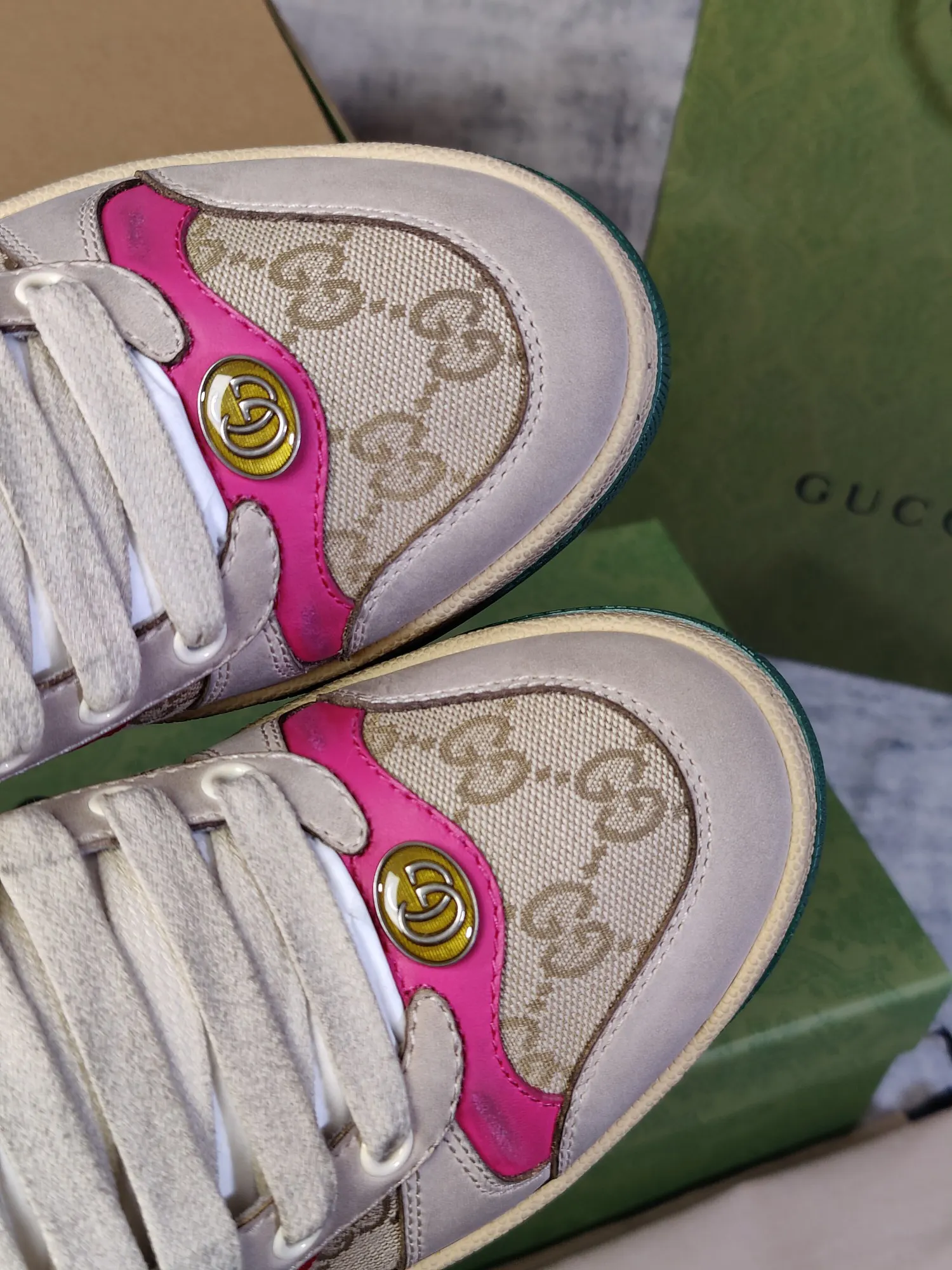 Gucci Logo休闲运动鞋 百搭款