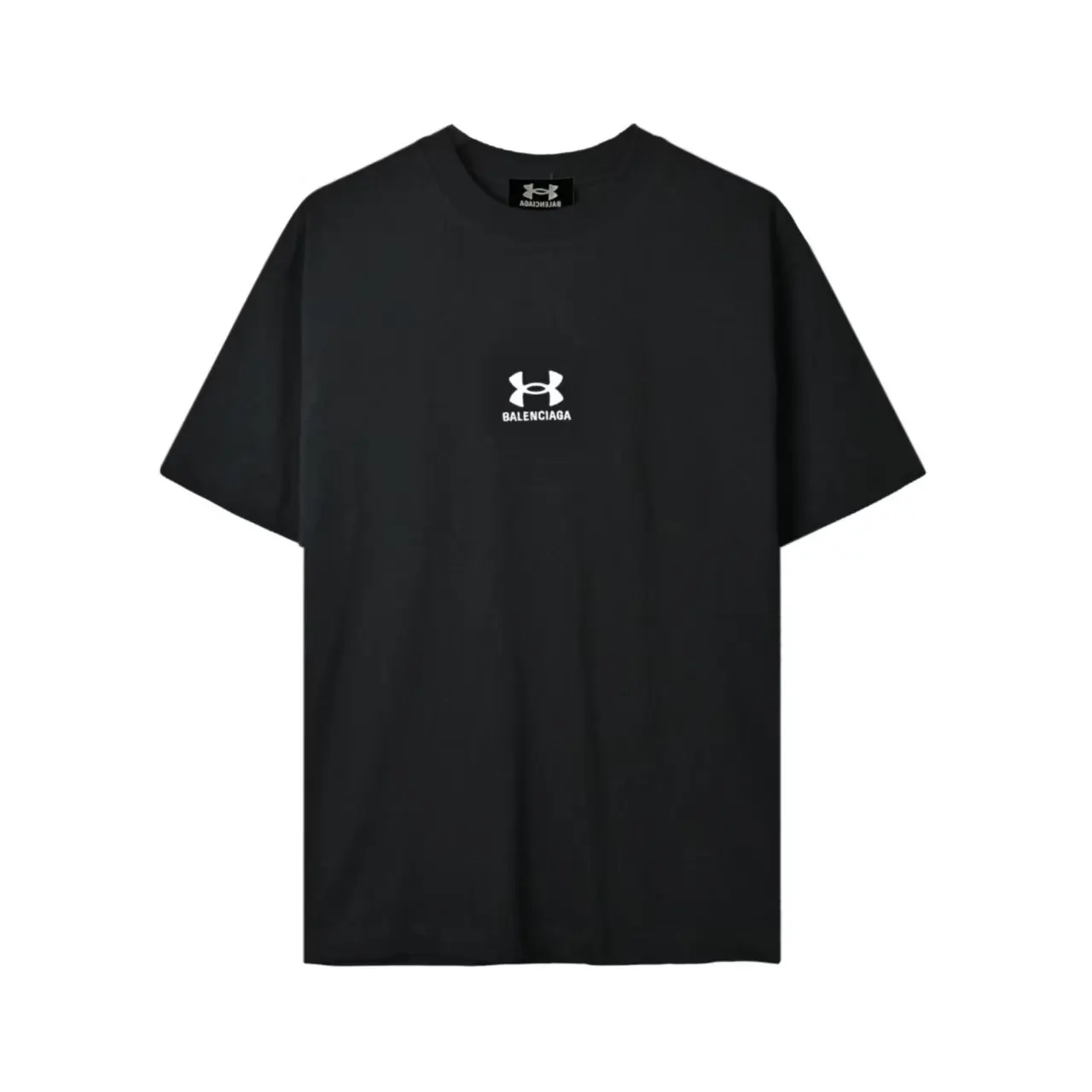 Balenciaga Cotton Logo Short Sleeve T-Shirt Loose