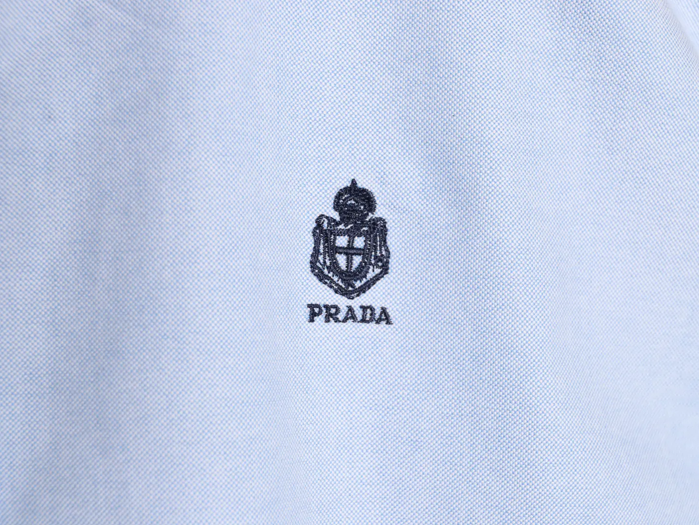 Prada 刺绣 Logo 襯衫