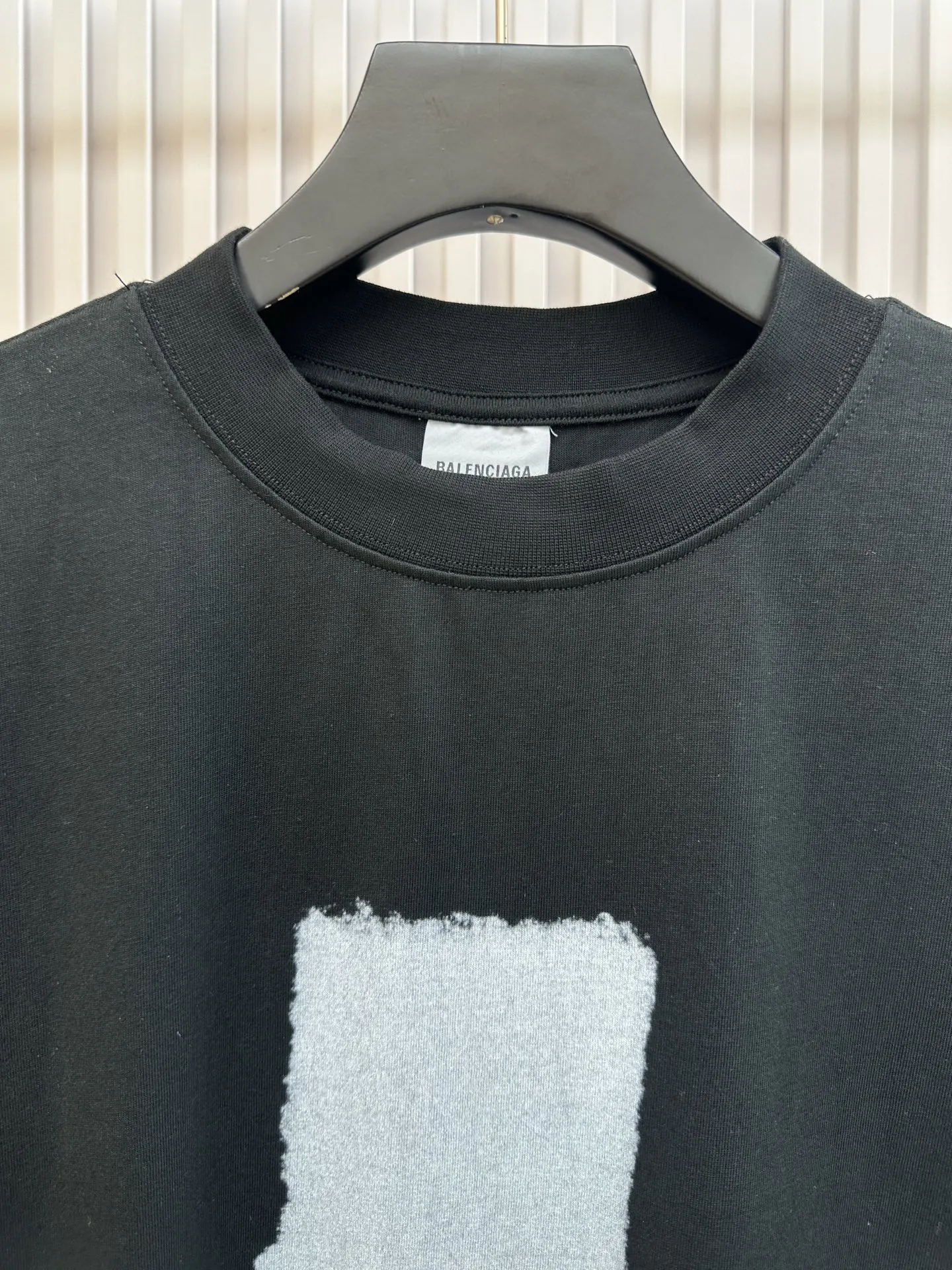Balenciaga Cotton Short Sleeve T-Shirt Loose Casual