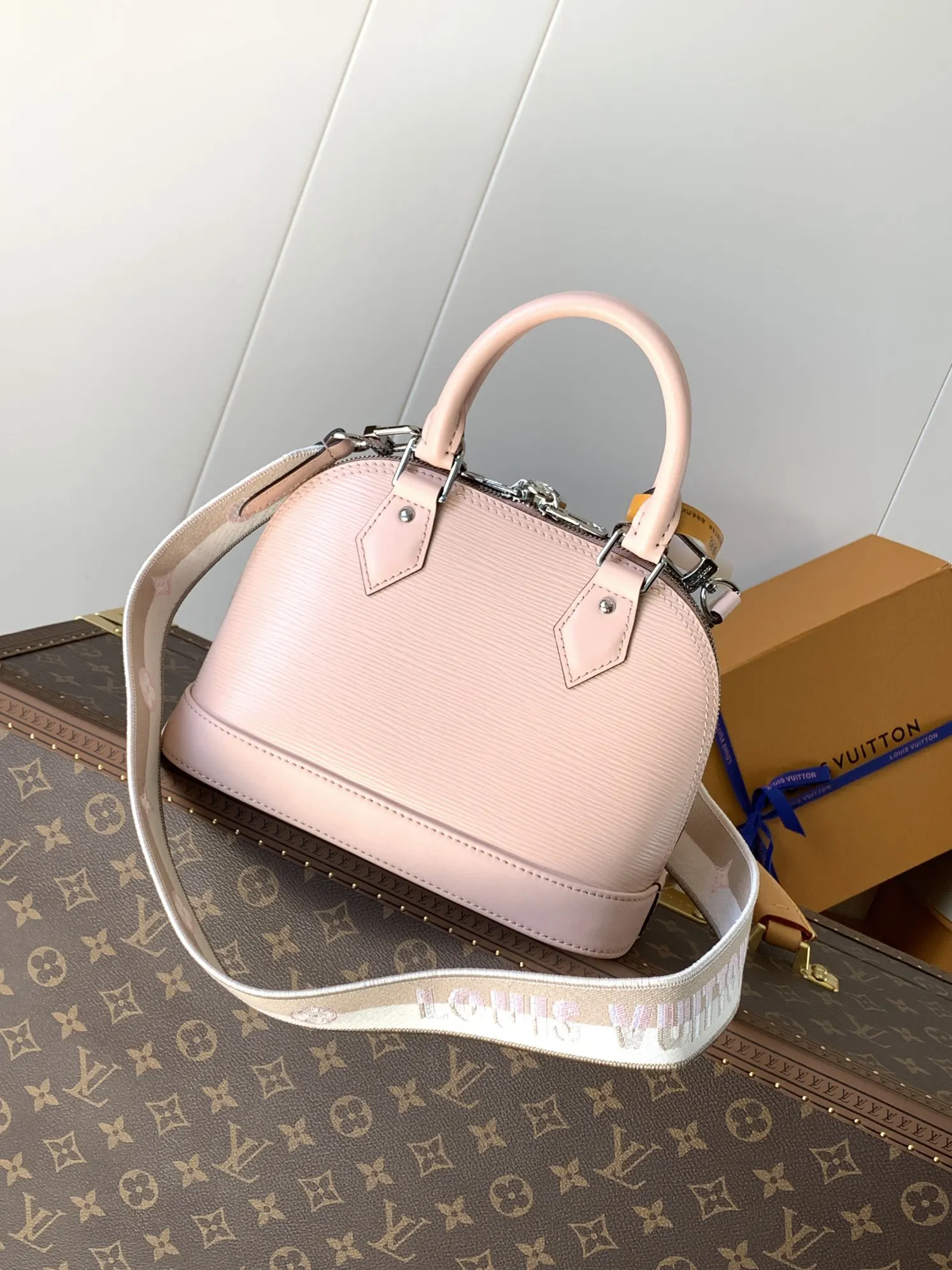 LV Alma 粉色老花贝壳包 小号款 复古款｜ORBUYBAG 岚奢包高端时尚精品