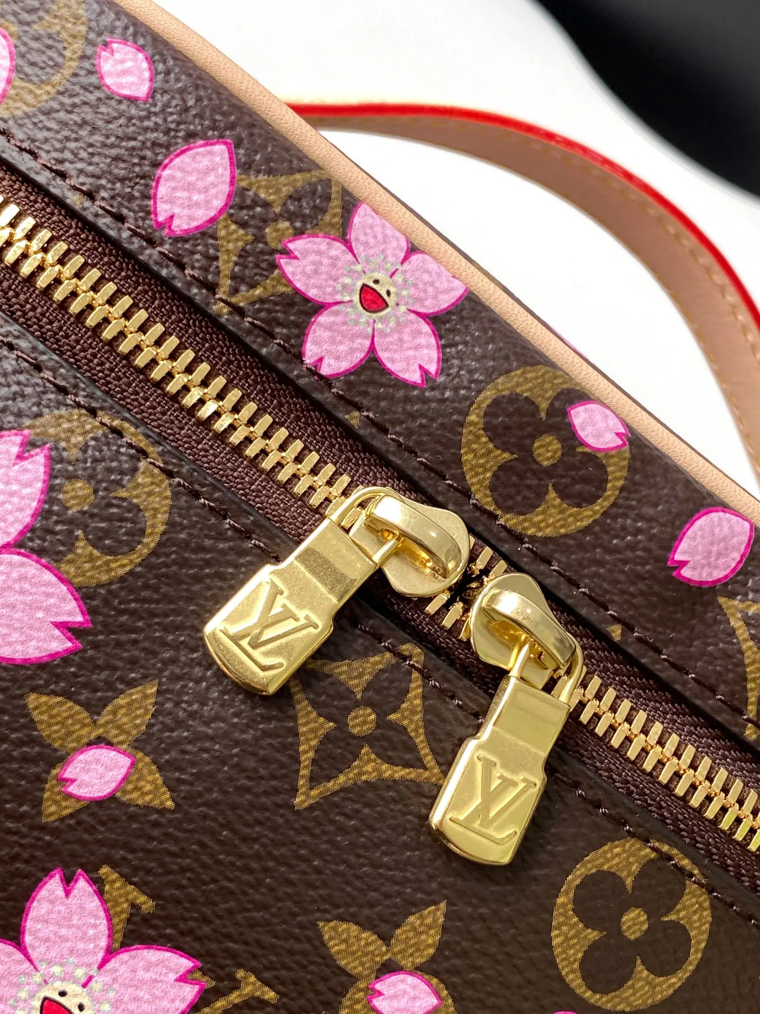 Louis Vuitton Cosmetic Pouch Leather