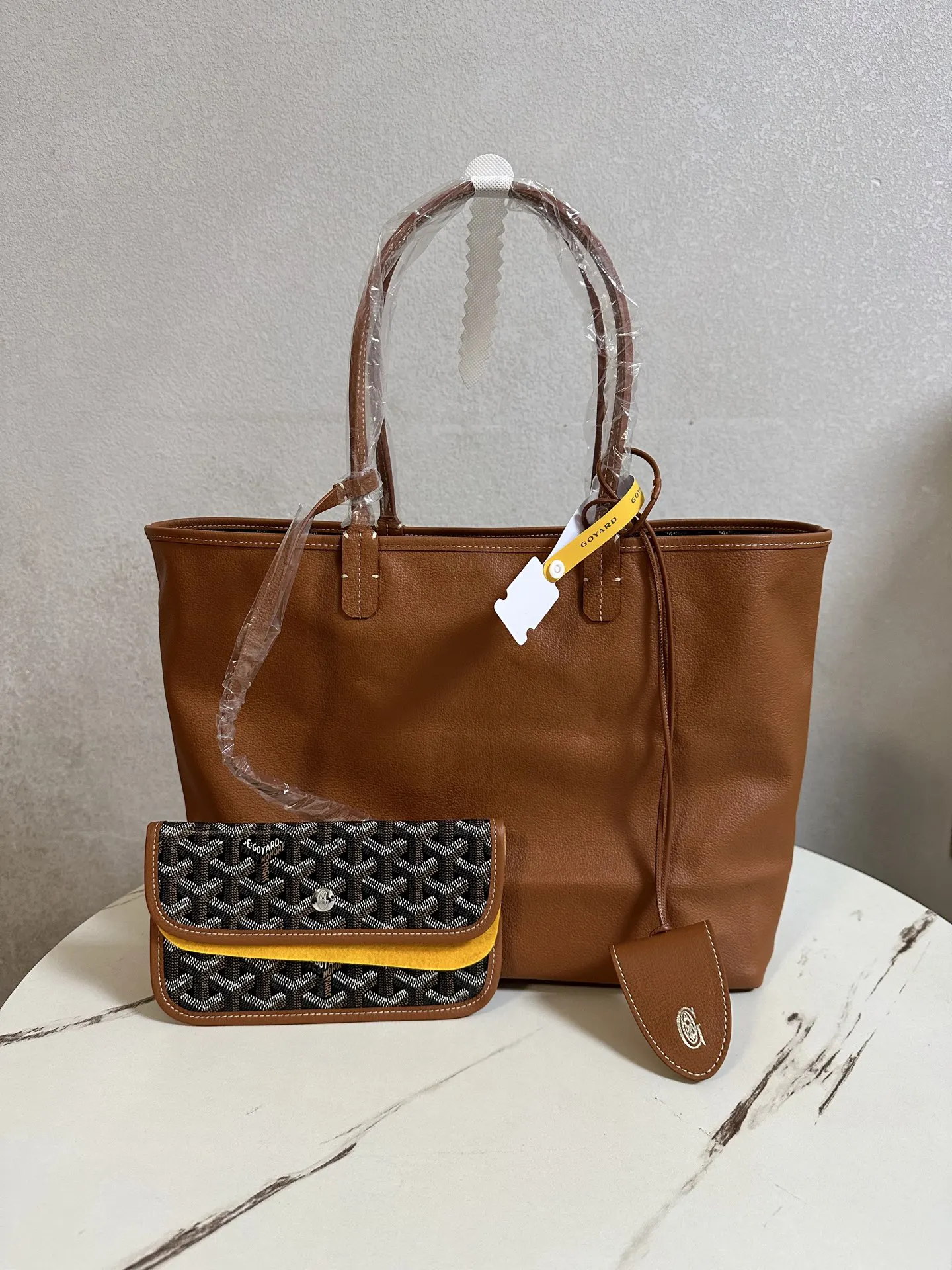 Goyard 棕色 小牛皮 托特包 大容量托特款