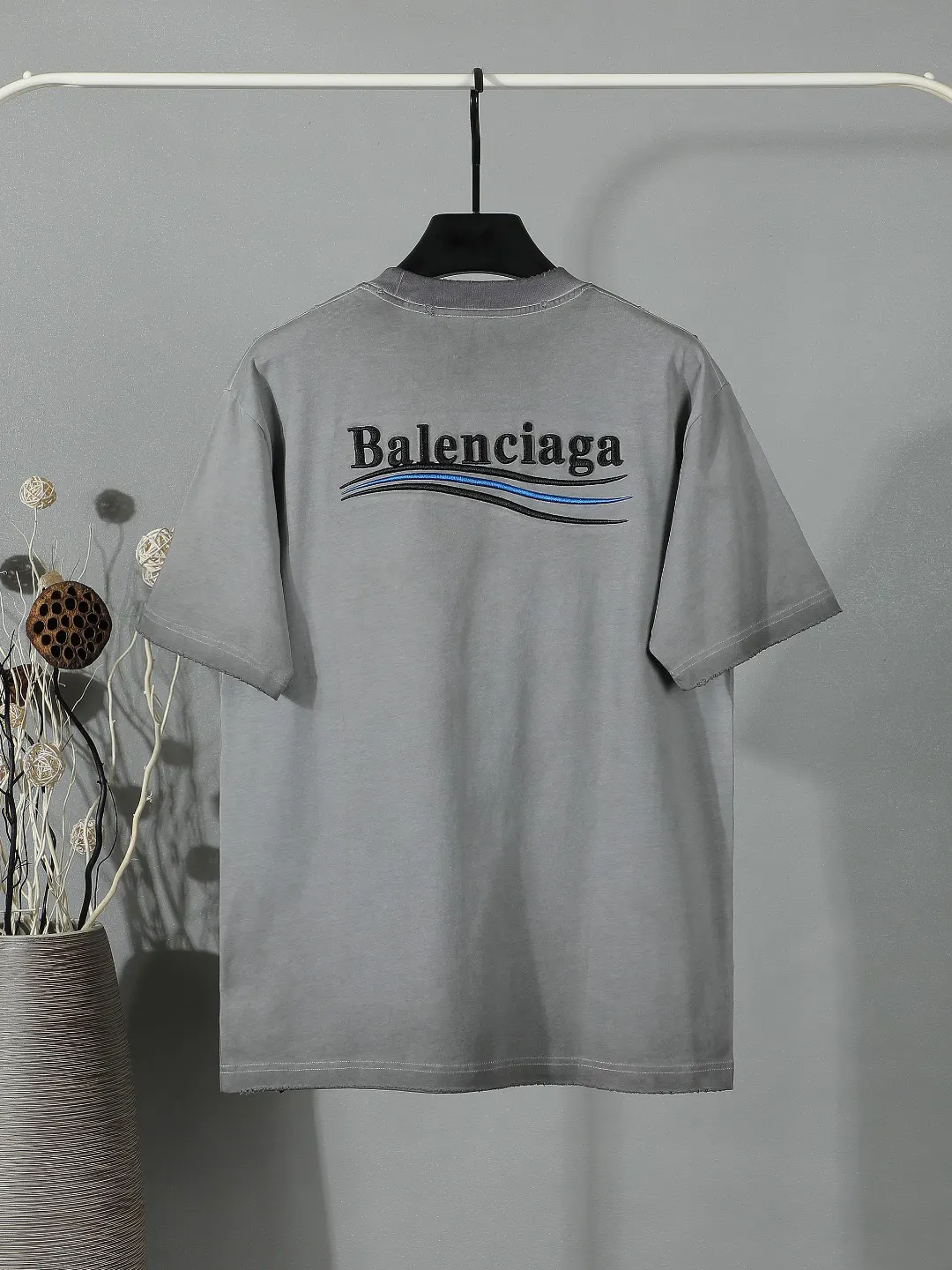 Balenciaga 26SS Logo 字母 短袖T恤 街头休闲款
