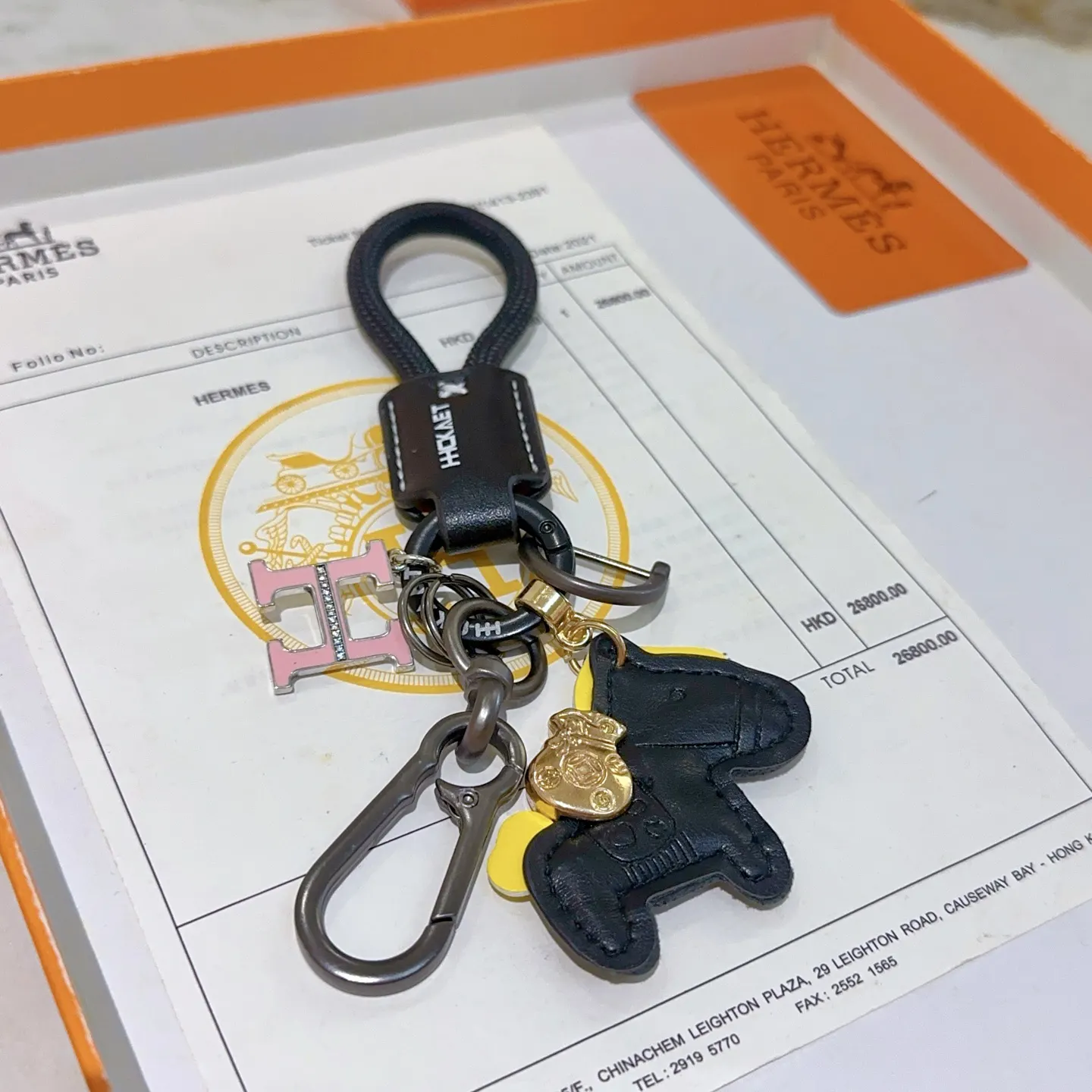 Hermès 挂件 精致配饰 吊坠