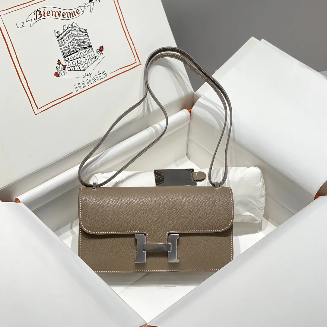 Hermès Constance Epsom掌纹牛皮 斜挎包 24cm