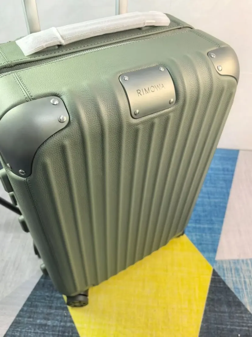 黑色 藍色 牛皮 玫瑰 Rimowa全牛皮款 distinct系 行李箱 旅行拉杆款 輕便出行款