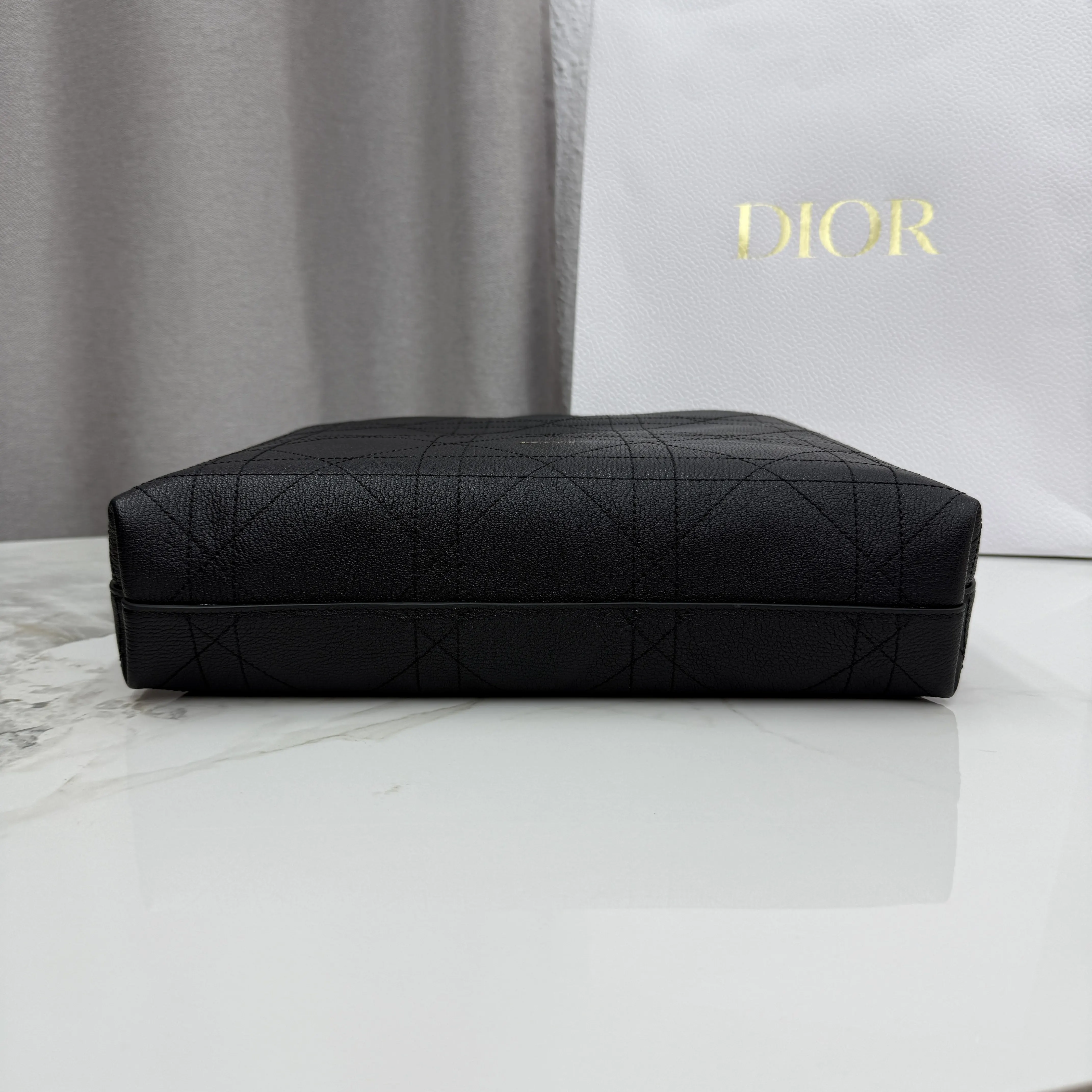 Dior Silver Shoulder Bag Leather